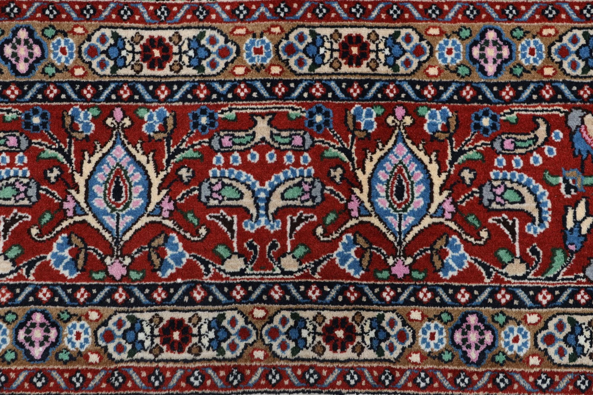 Moud Perserteppich 253 × 300 cm aus Wolle, handgeknüpft