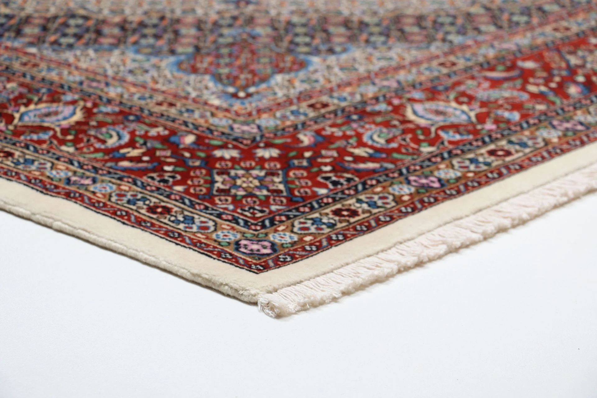 Moud Perserteppich 253 × 300 cm aus Wolle, handgeknüpft
