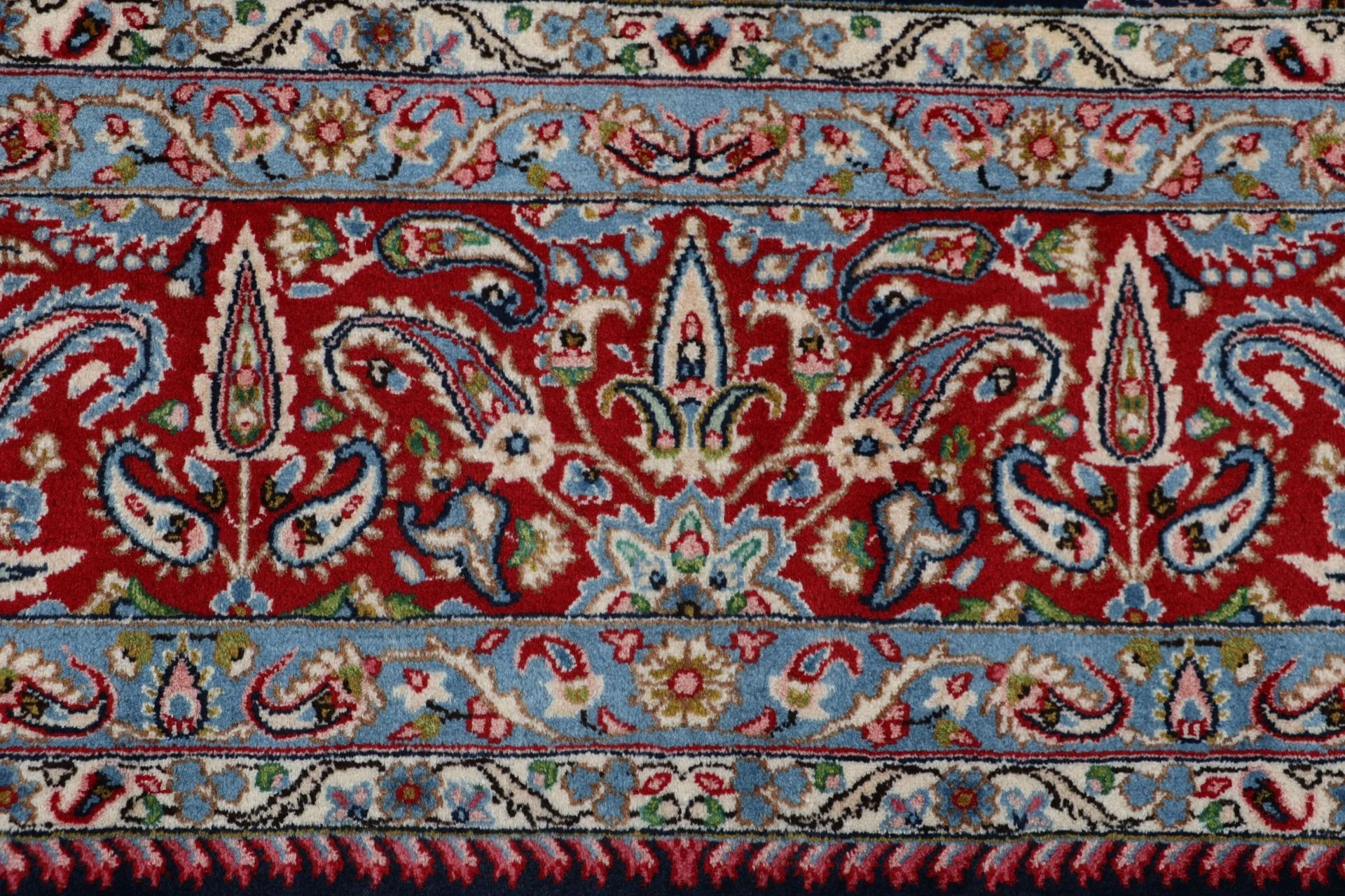 Handgeknüpfter Kerman Perserteppich, 275 × 360 cm, Wolle