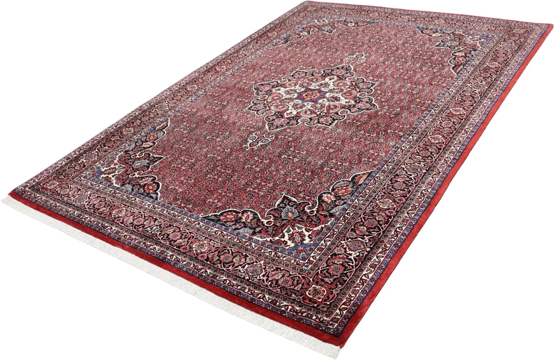 Bijar Perserteppich 169 × 243 cm aus Wolle & Seide, handgeknüpft