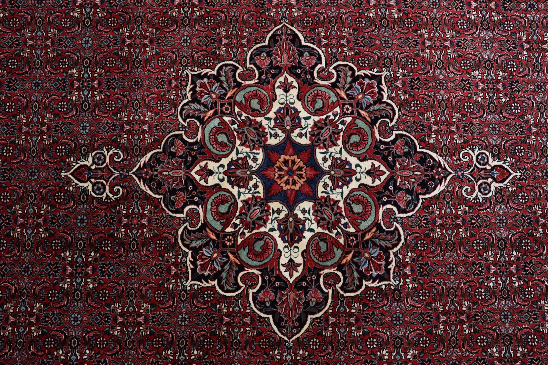 Bijar Perserteppich 169 × 243 cm aus Wolle & Seide, handgeknüpft