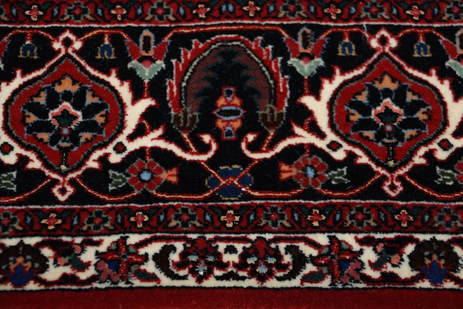 Bijar Perserteppich aus Iran, 206 × 212 cm