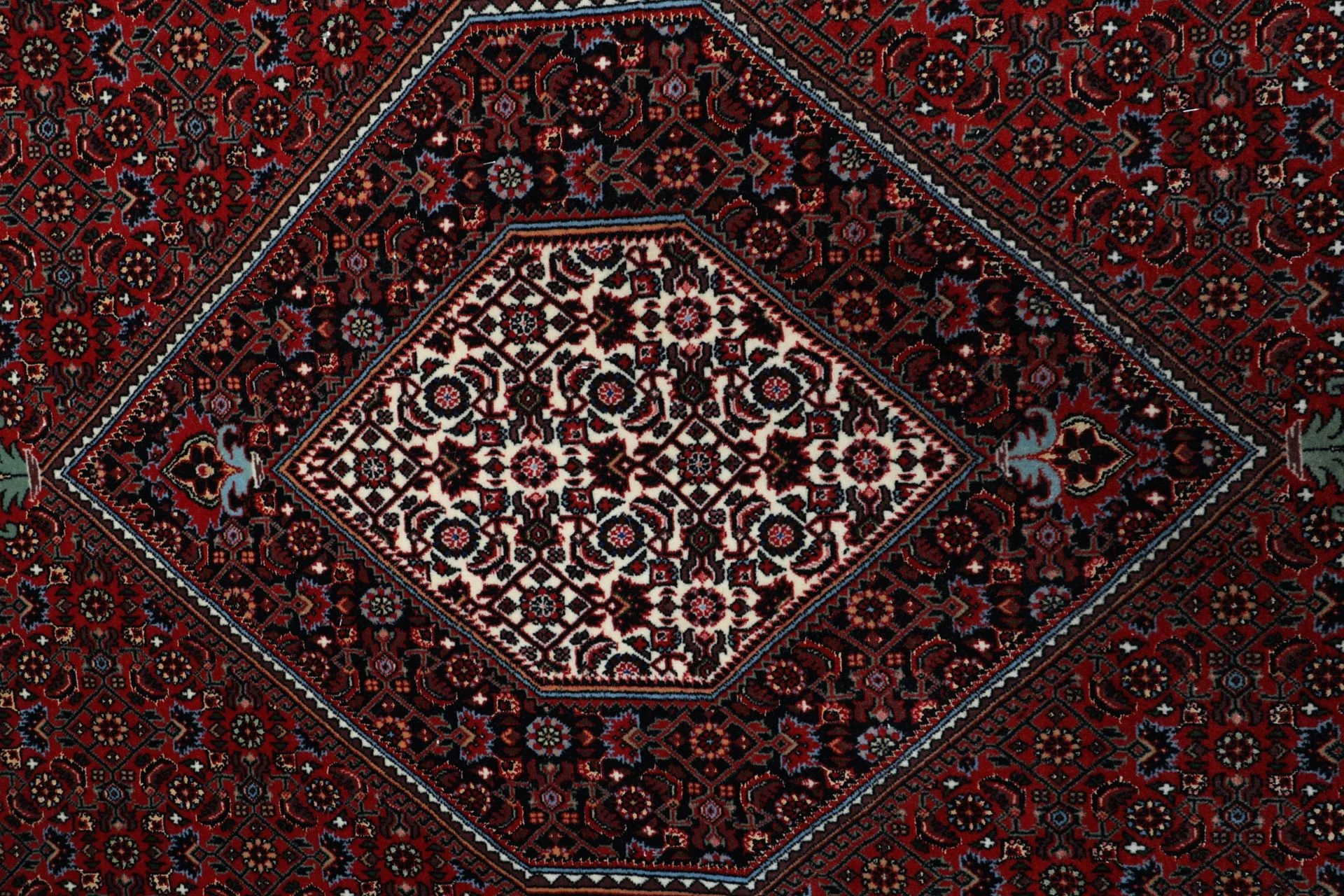 Bijar Perserteppich aus Iran, 206 × 212 cm