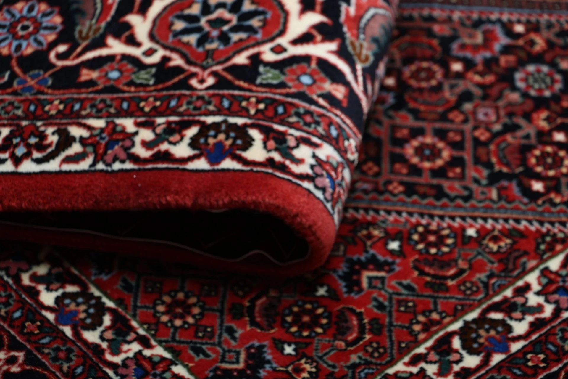Bijar Perserteppich aus Iran, 206 × 212 cm