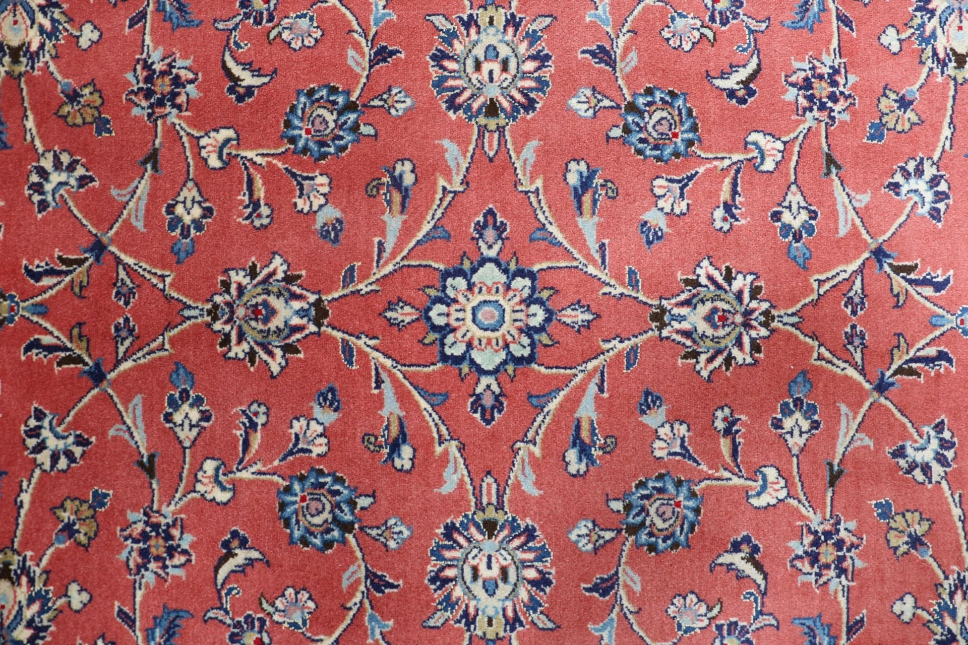 Kashan Perserteppich 252 × 358 cm aus Wolle, handgeknüpft