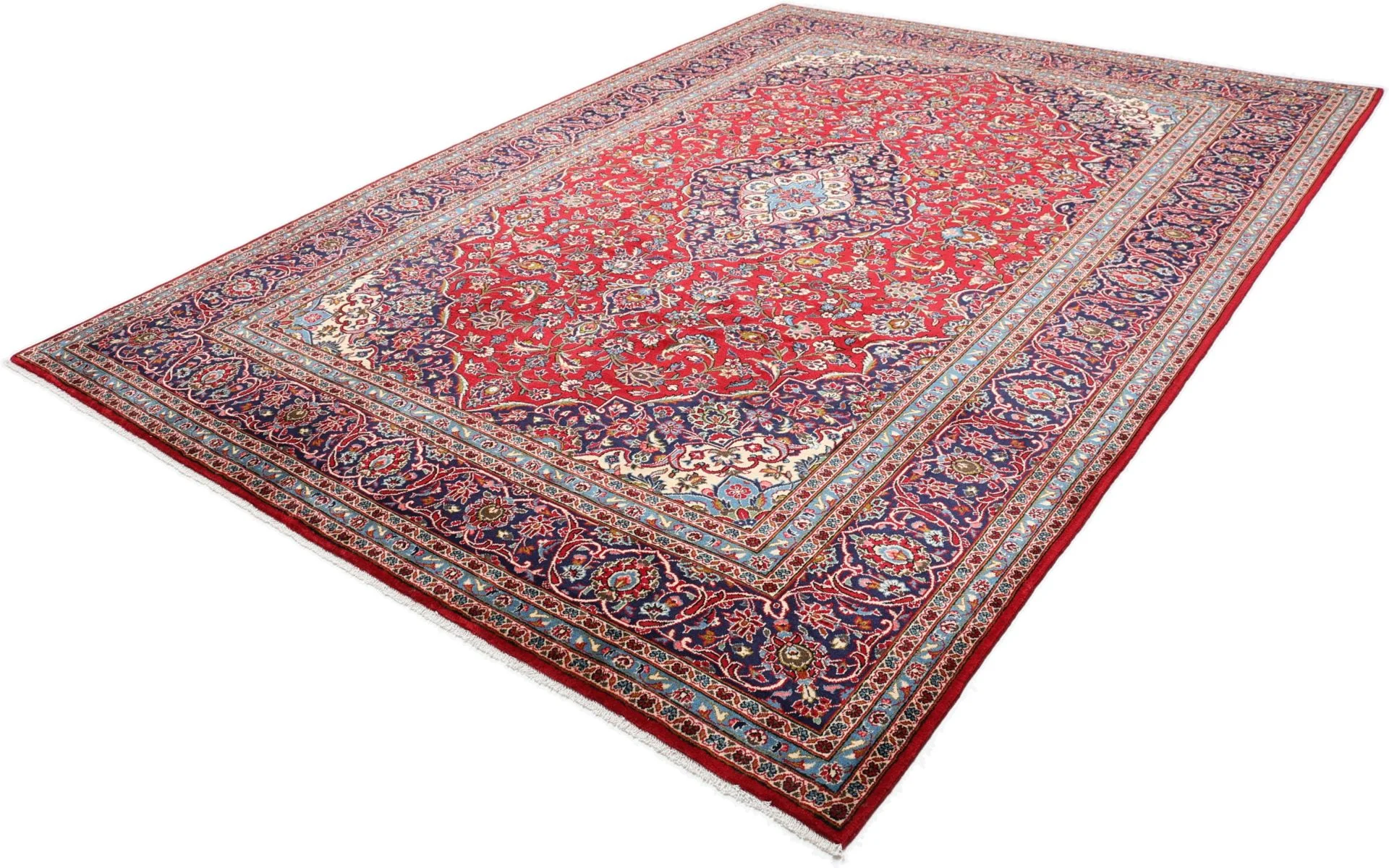 Kashan Perserteppich aus Iran, 250 × 350 cm