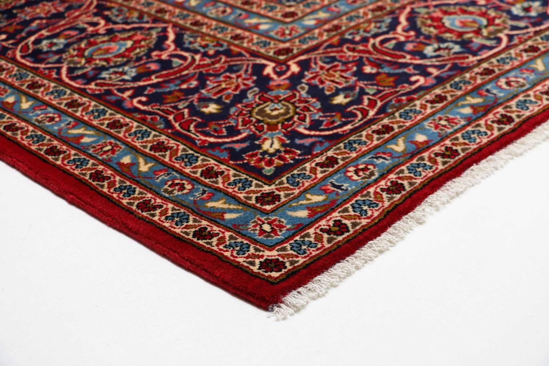 Kashan Perserteppich aus Iran, 250 × 350 cm