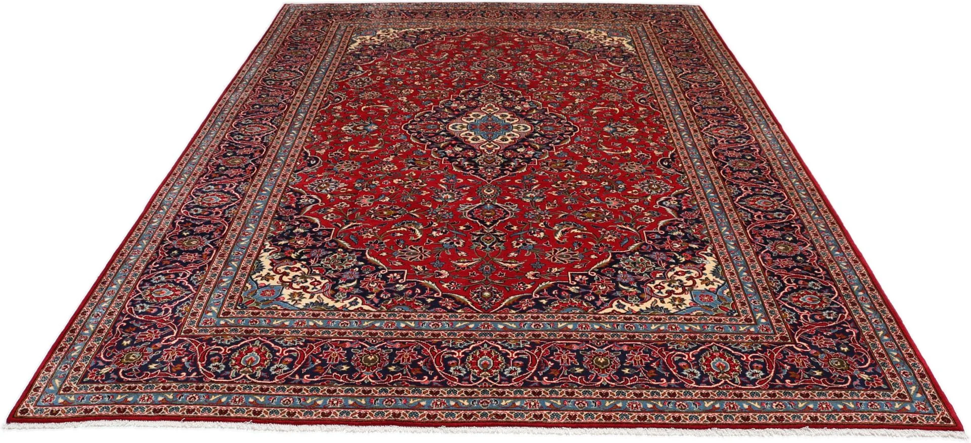 Kashan Perserteppich aus Iran, 250 × 350 cm