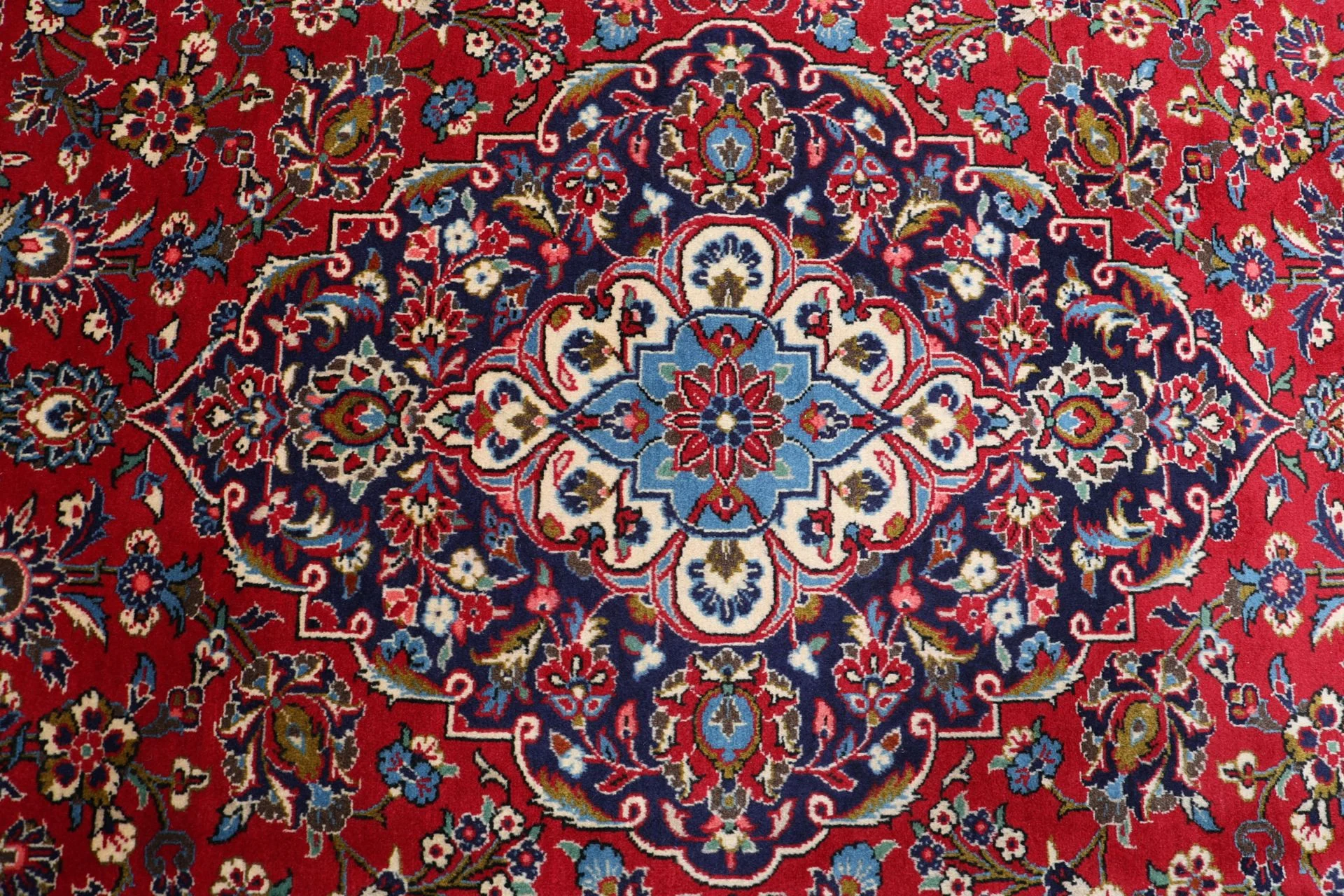 Kashan Perserteppich aus Iran, 250 × 350 cm