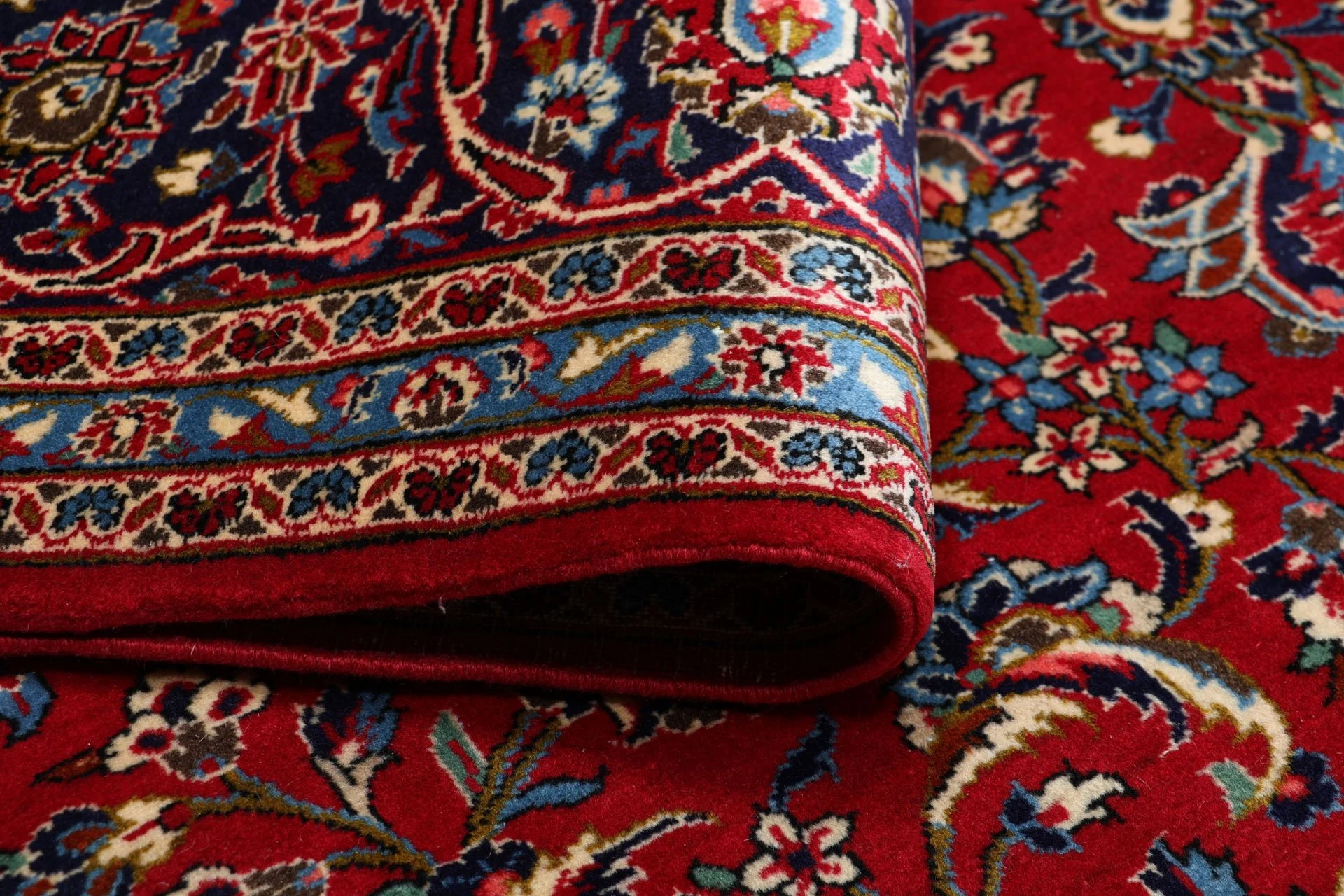 Kashan Perserteppich aus Iran, 250 × 350 cm