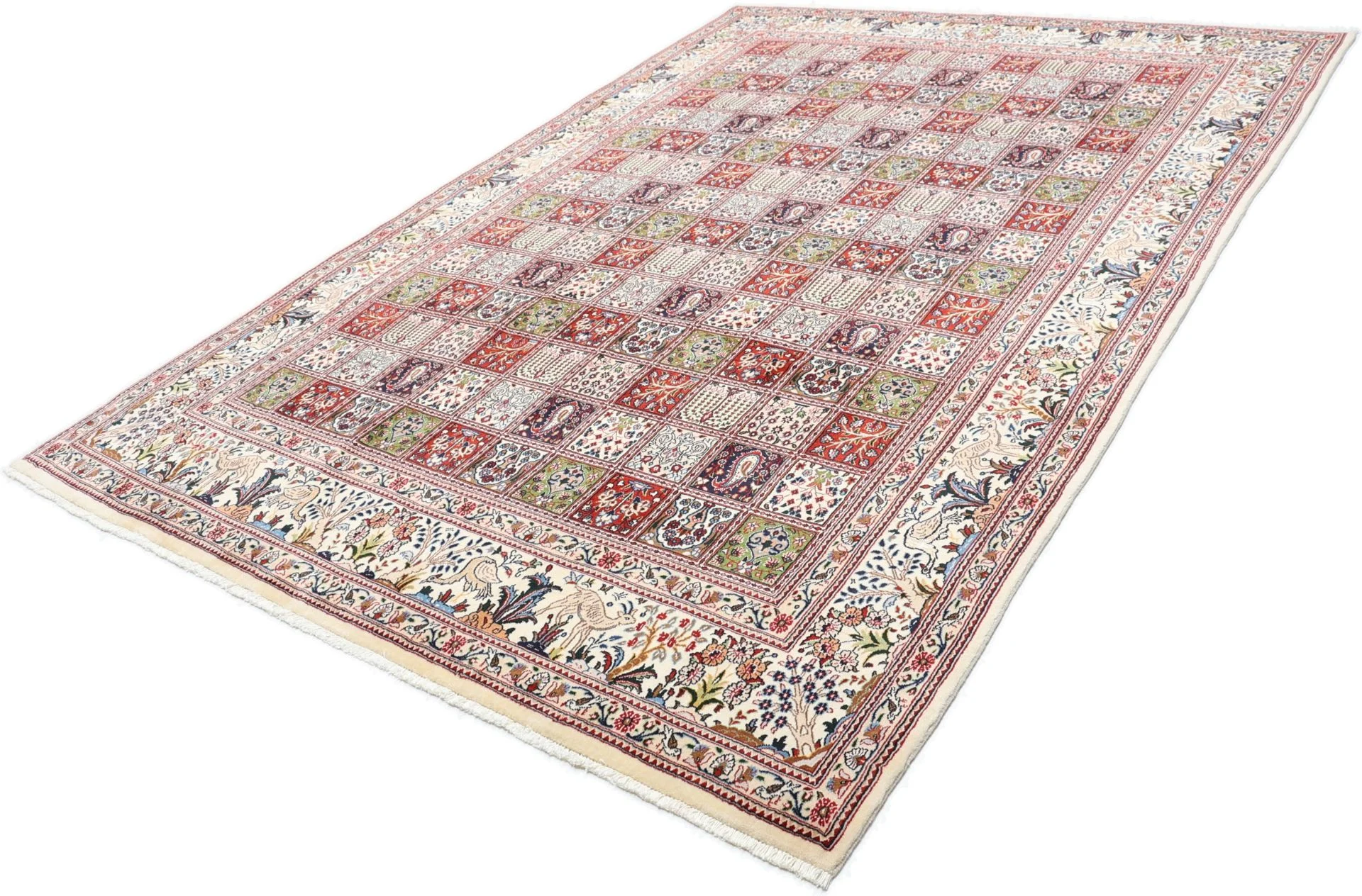 Moud Perserteppich aus Iran, 242 × 350 cm