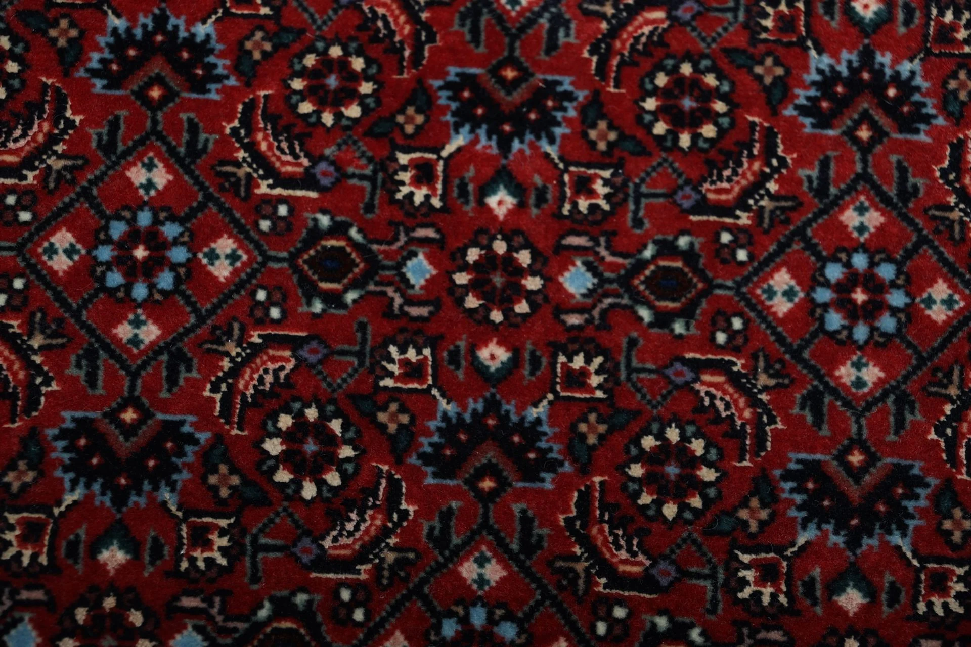 Bijar Perserteppich 204 × 212 cm aus Wolle & Seide, handgeknüpft