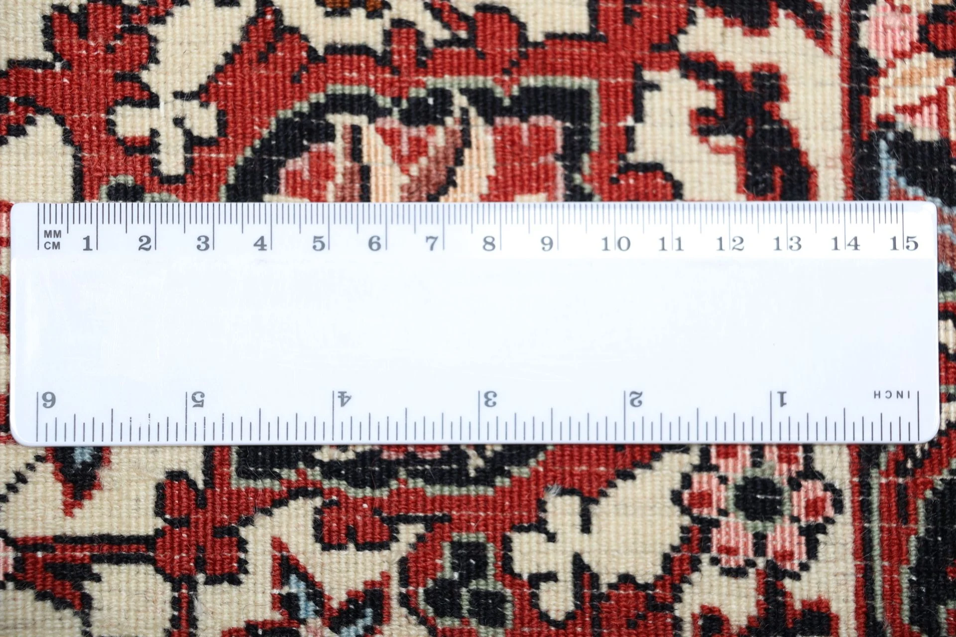 Bijar Perserteppich 204 × 212 cm aus Wolle & Seide, handgeknüpft