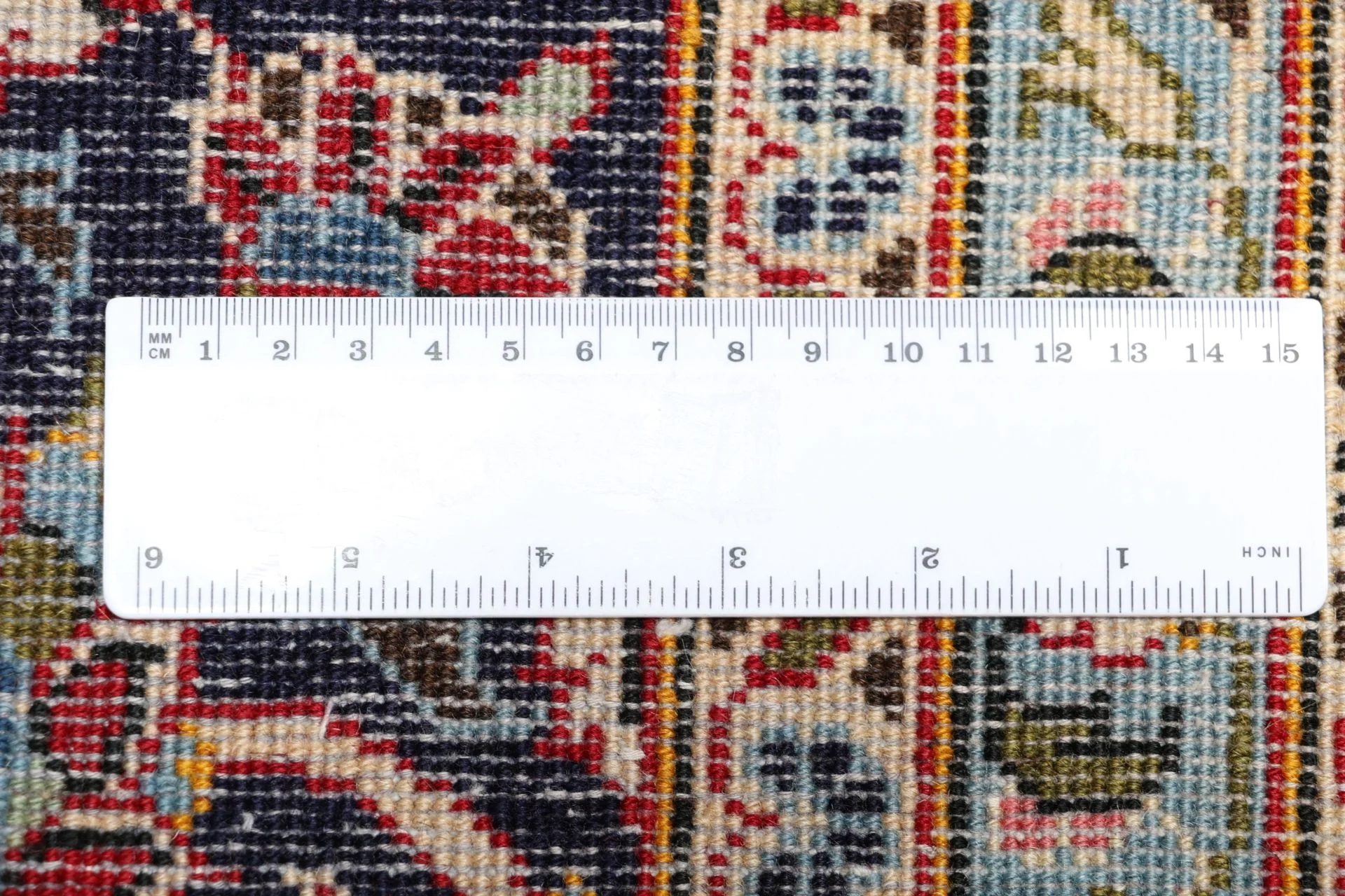 Handgeknüpfter Kashan Perserteppich 245 × 345 cm