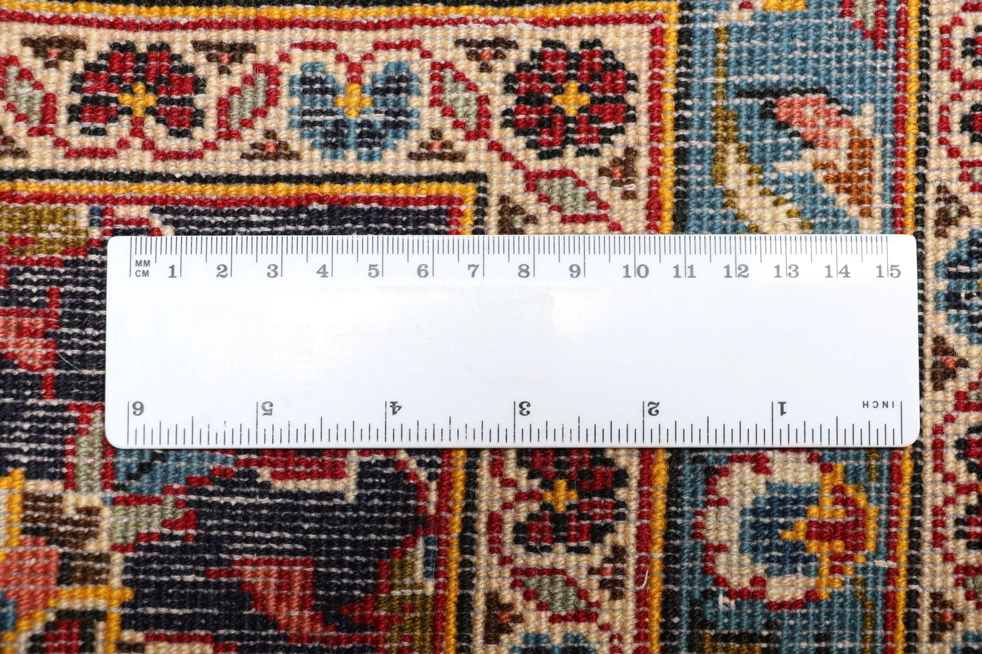 Kashan Perserteppich aus Iran, 245 × 350 cm