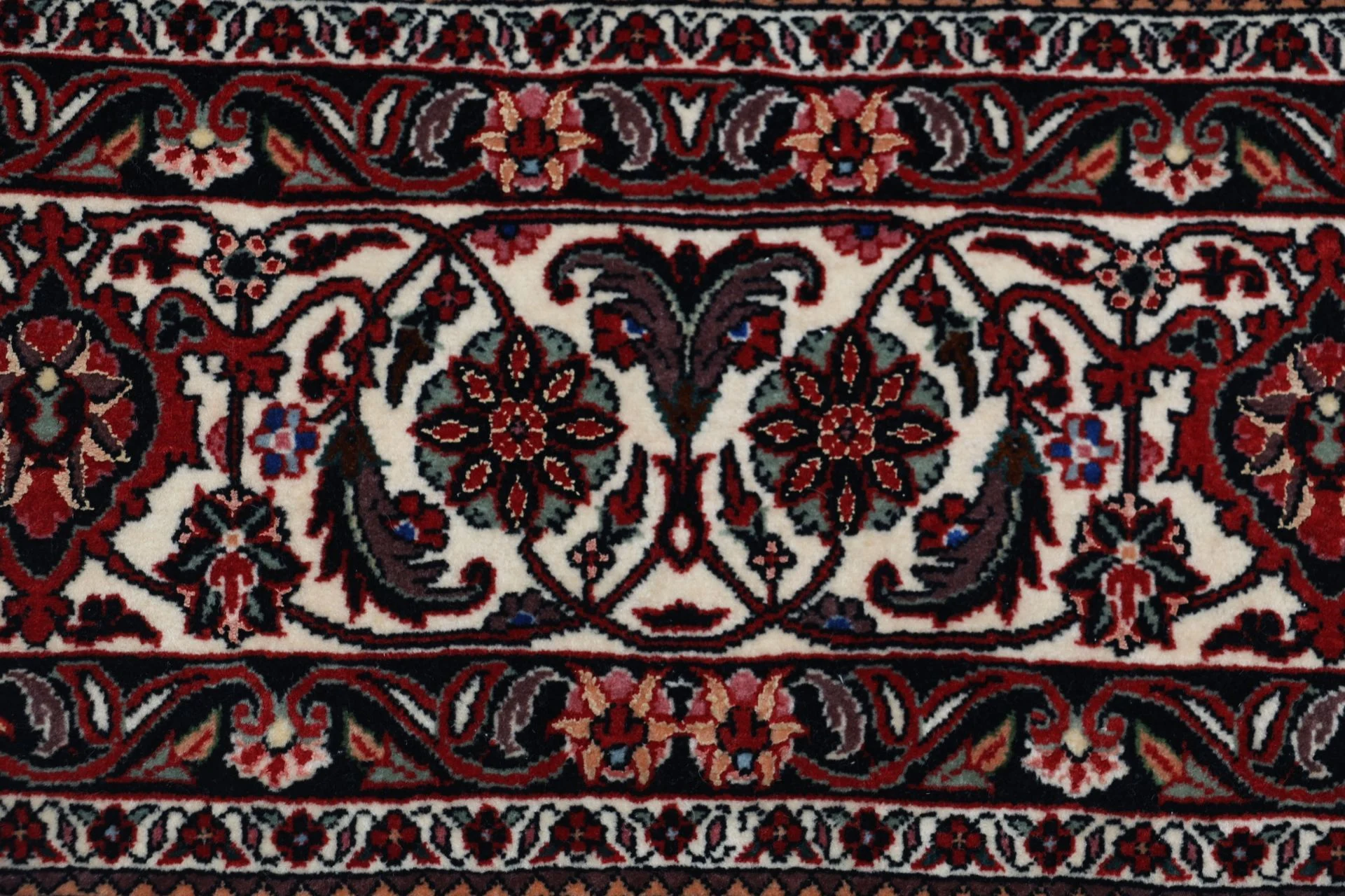 Handgeknüpfter Bijar Perserteppich, 203 × 280 cm, Wolle & Seide