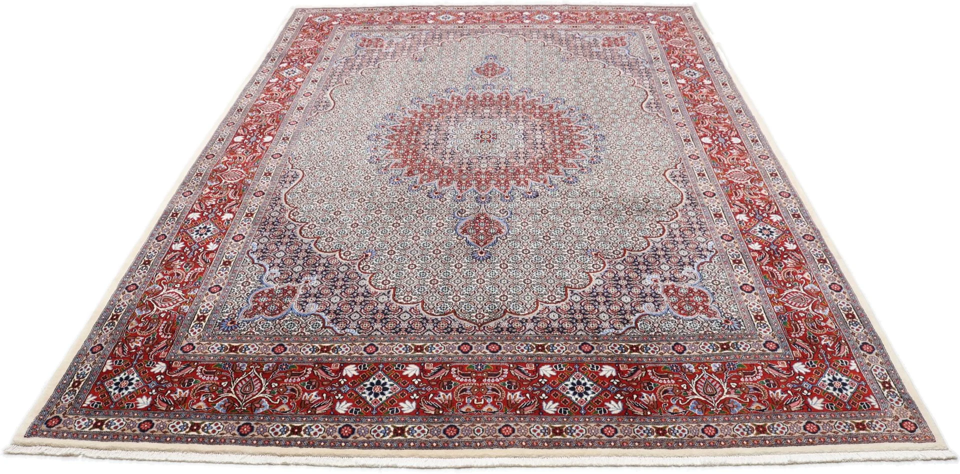 Moud Perserteppich aus Iran, 247 × 355 cm