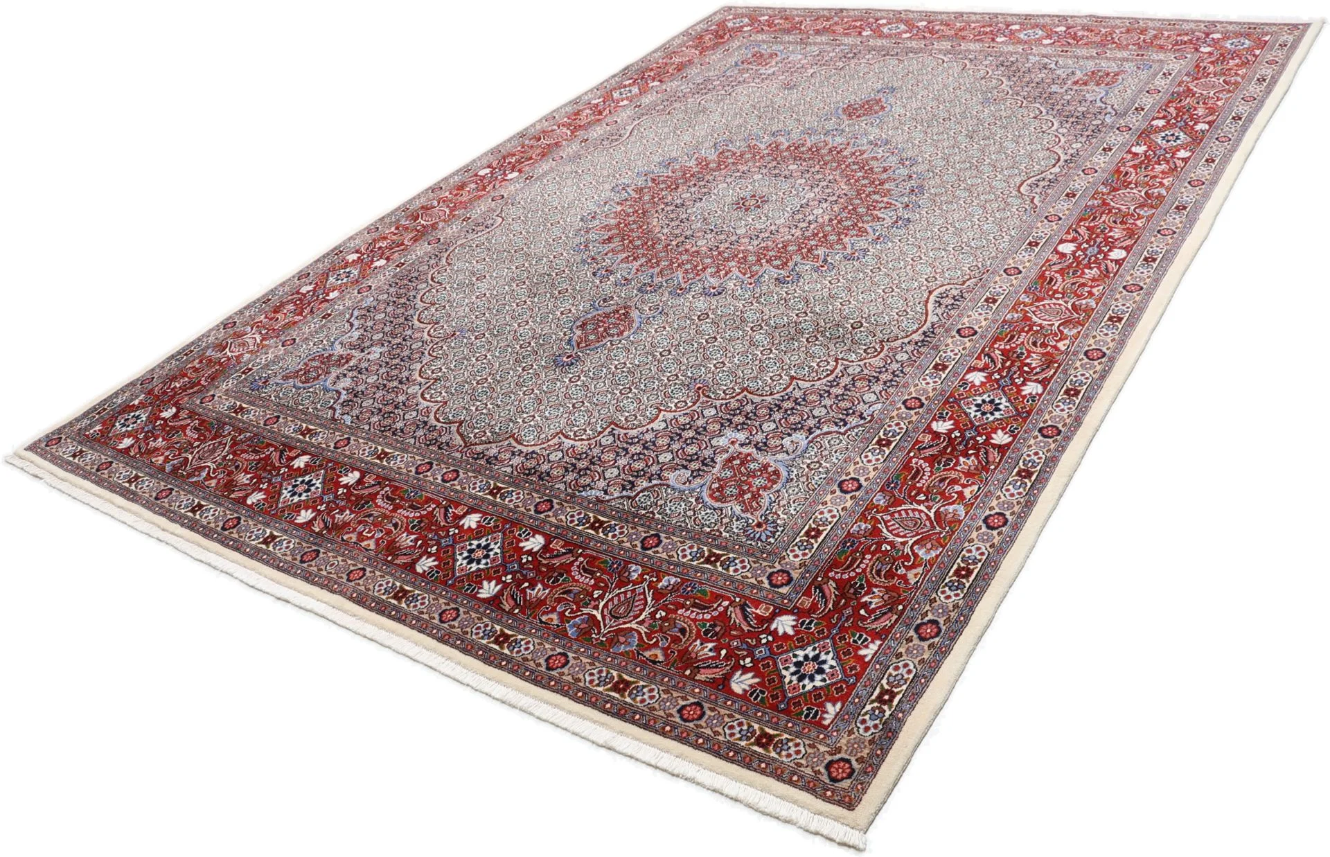 Moud Perserteppich aus Iran, 247 × 355 cm