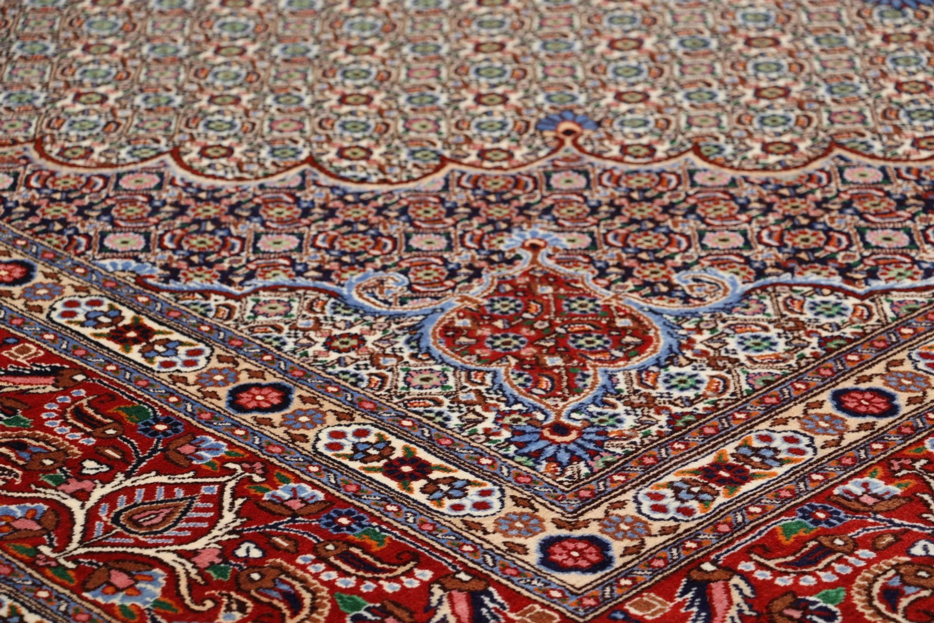 Moud Perserteppich aus Iran, 247 × 355 cm