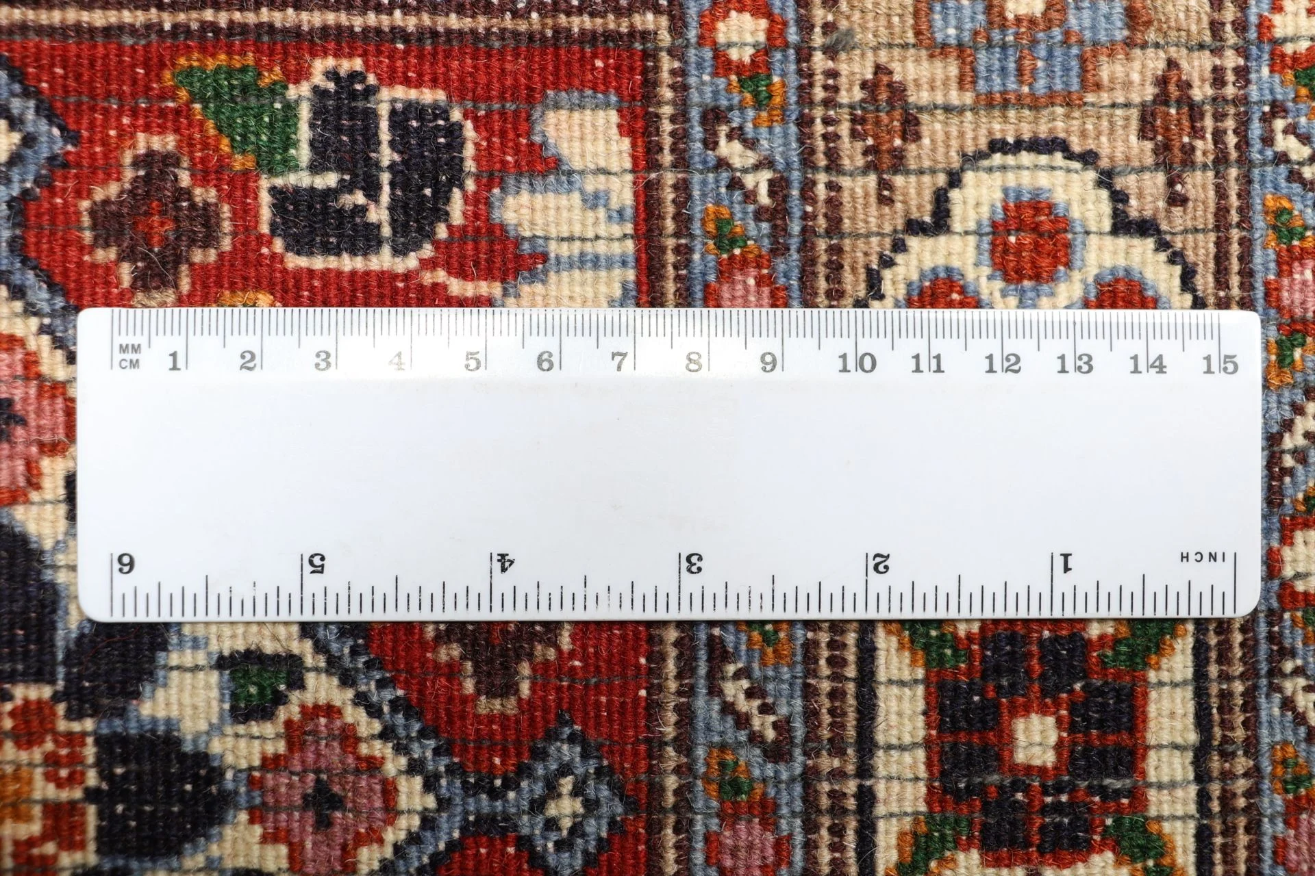 Moud Perserteppich aus Iran, 247 × 355 cm