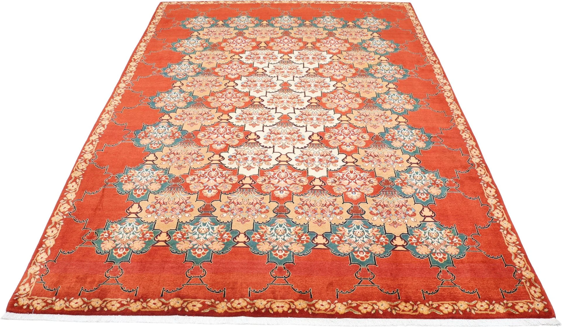 Handgeknüpfter Bakhtiari Perserteppich 220 × 308 cm