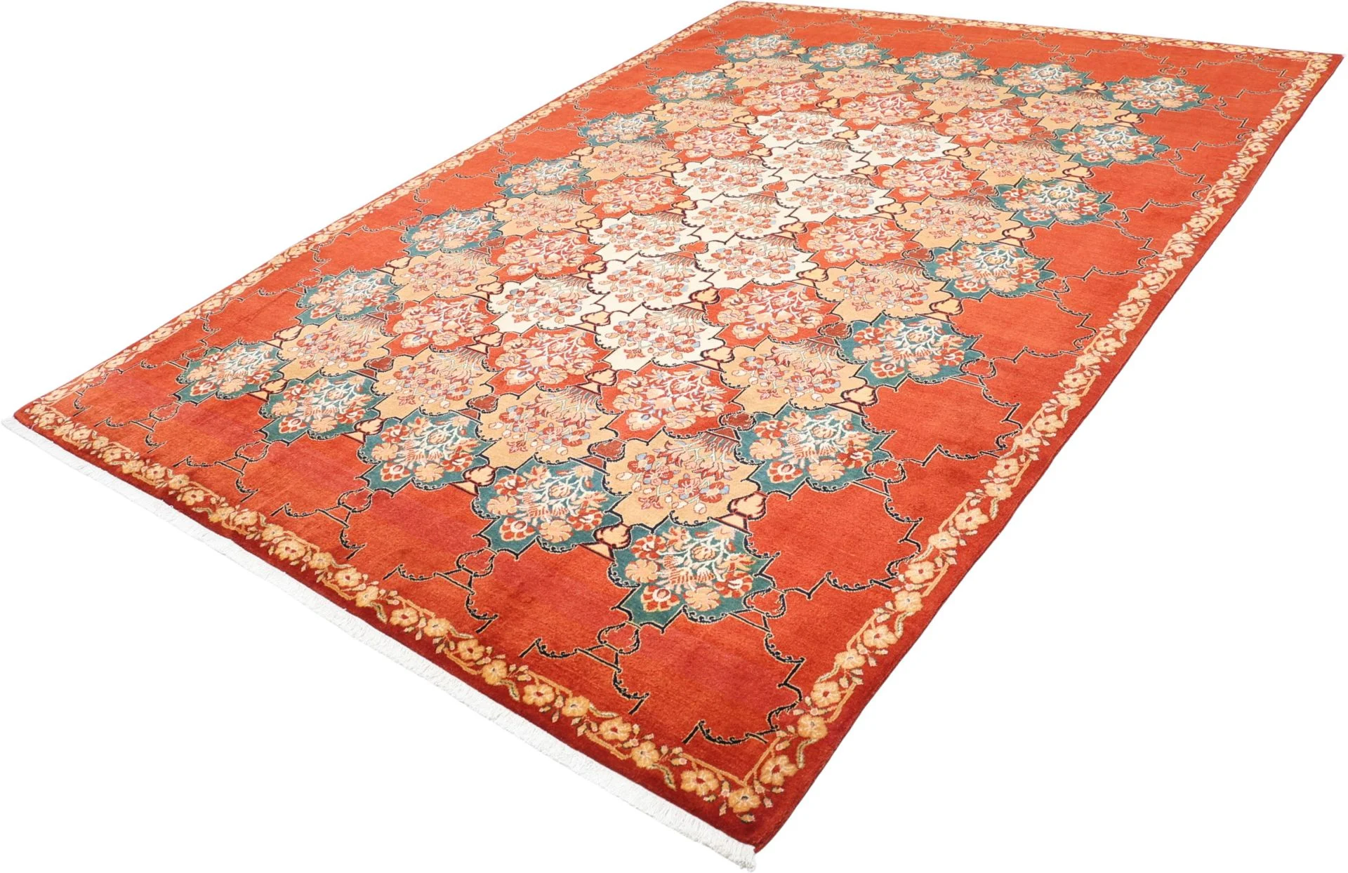 Handgeknüpfter Bakhtiari Perserteppich 220 × 308 cm