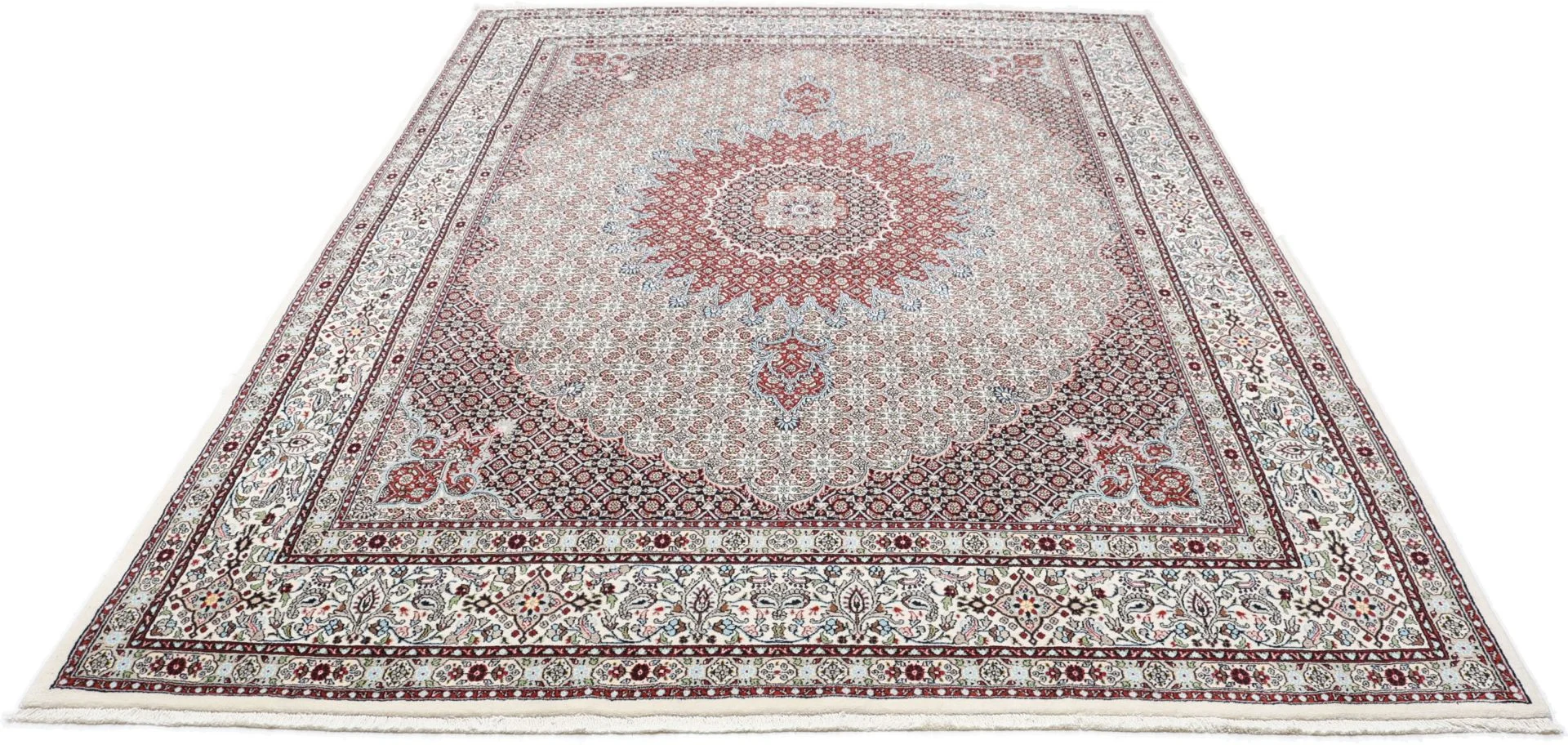 Moud Perserteppich 248 × 348 cm aus Wolle, handgeknüpft