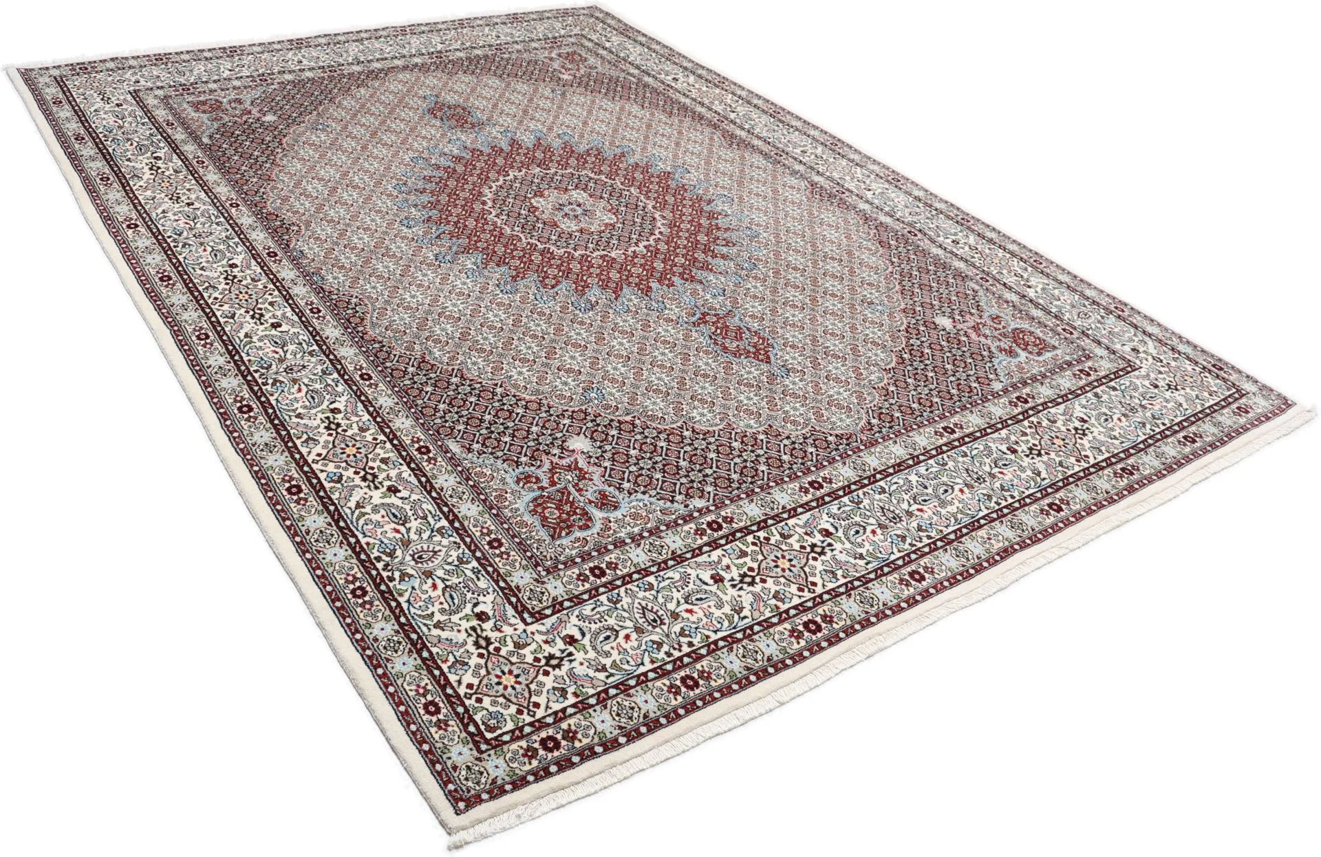 Moud Perserteppich 248 × 348 cm aus Wolle, handgeknüpft