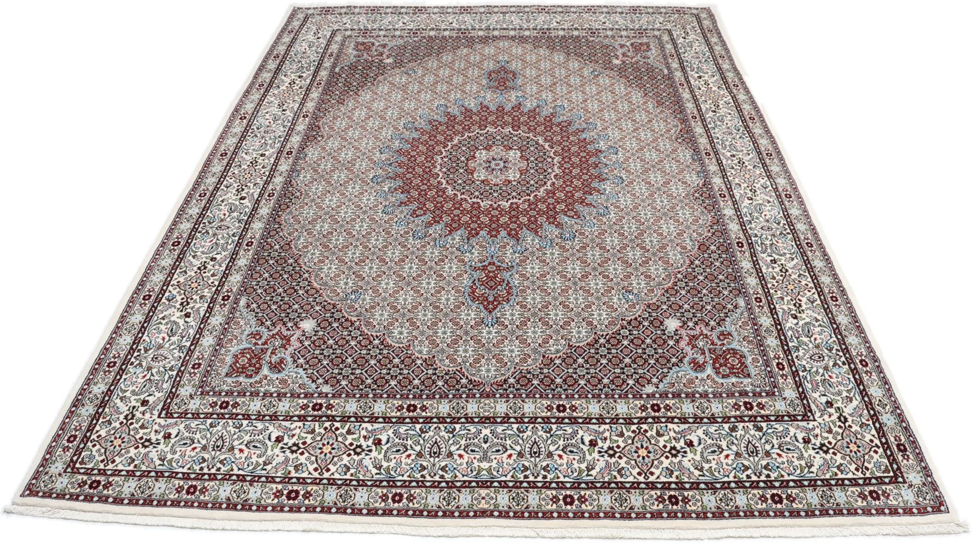 Moud Perserteppich 248 × 348 cm aus Wolle, handgeknüpft