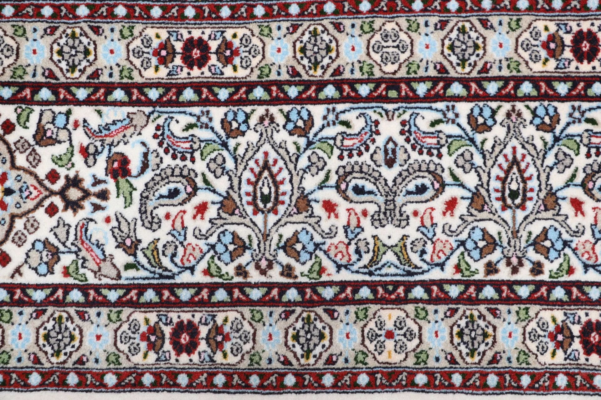 Moud Perserteppich 248 × 348 cm aus Wolle, handgeknüpft
