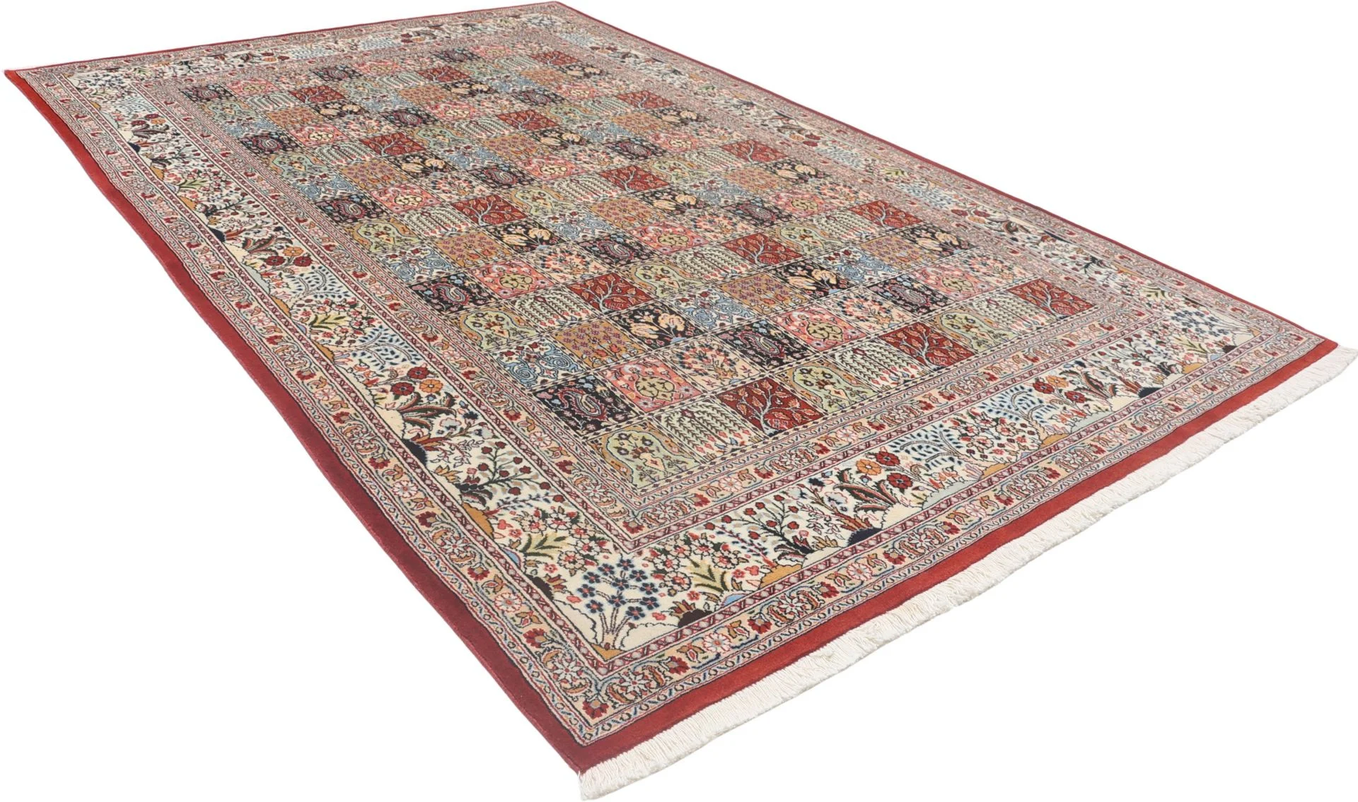 Handgeknüpfter Moud Perserteppich, 200 × 300 cm, Wolle
