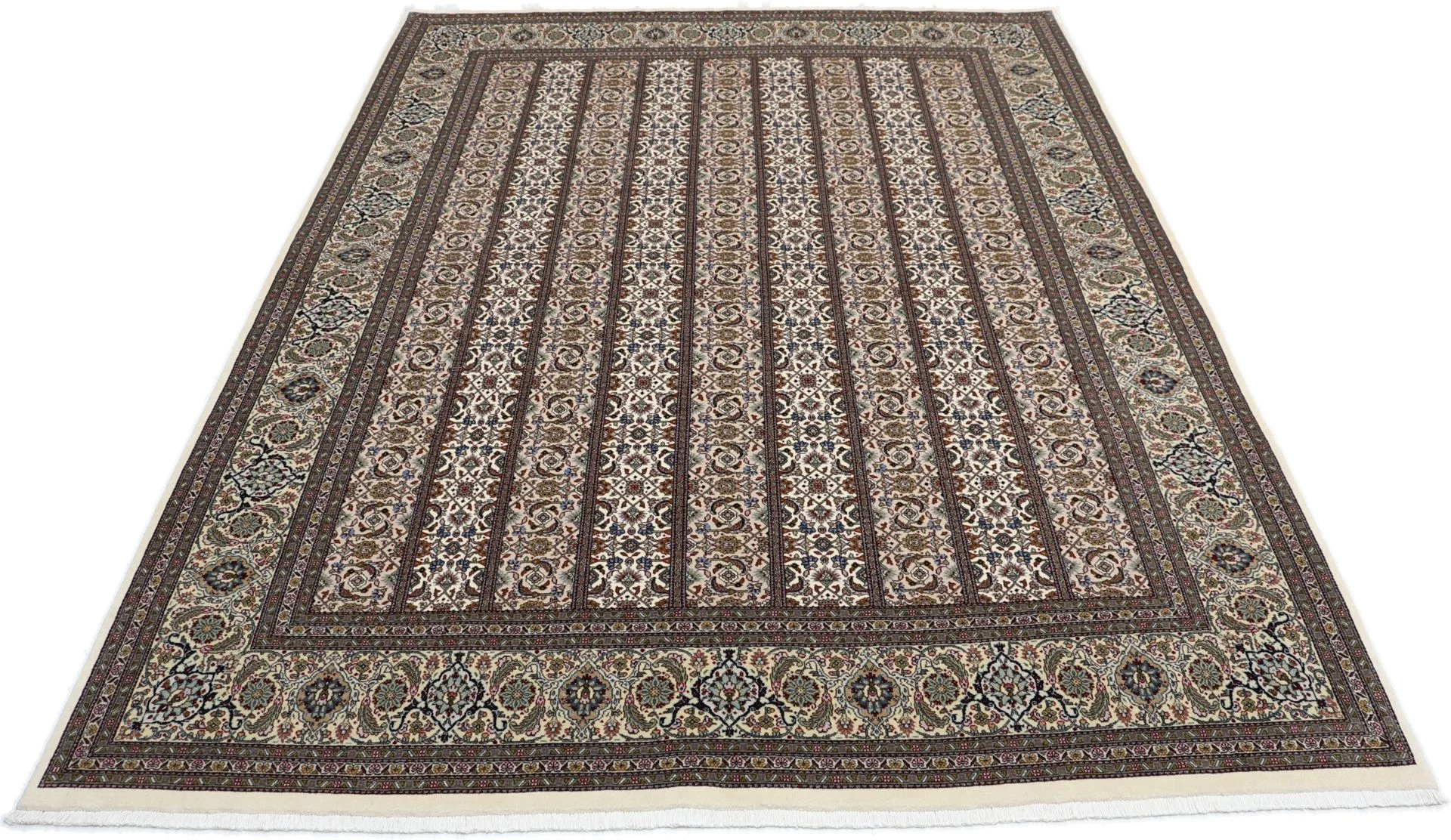 Handgeknüpfter Täbriz Perserteppich 193 × 253 cm