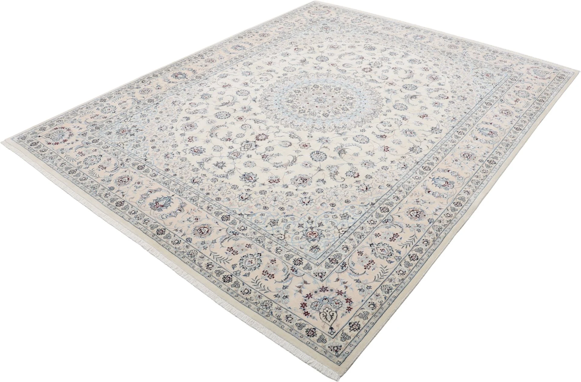 perserteppich-nain-198-x-243-cm-schurwolle-und-seide-handgeknupft-7 Nain Perserteppich aus Iran, 198 × 243 cm