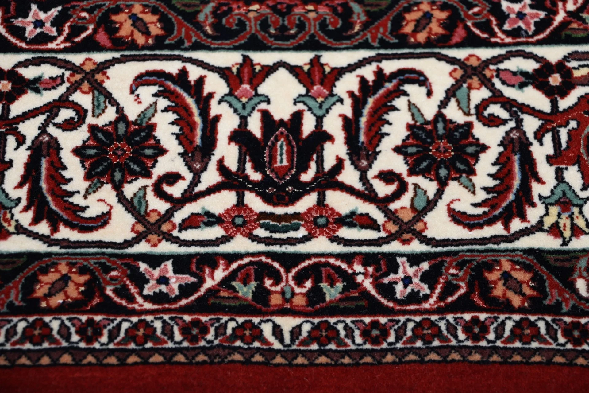 Bijar Perserteppich 200 × 213 cm aus Wolle & Seide, handgeknüpft