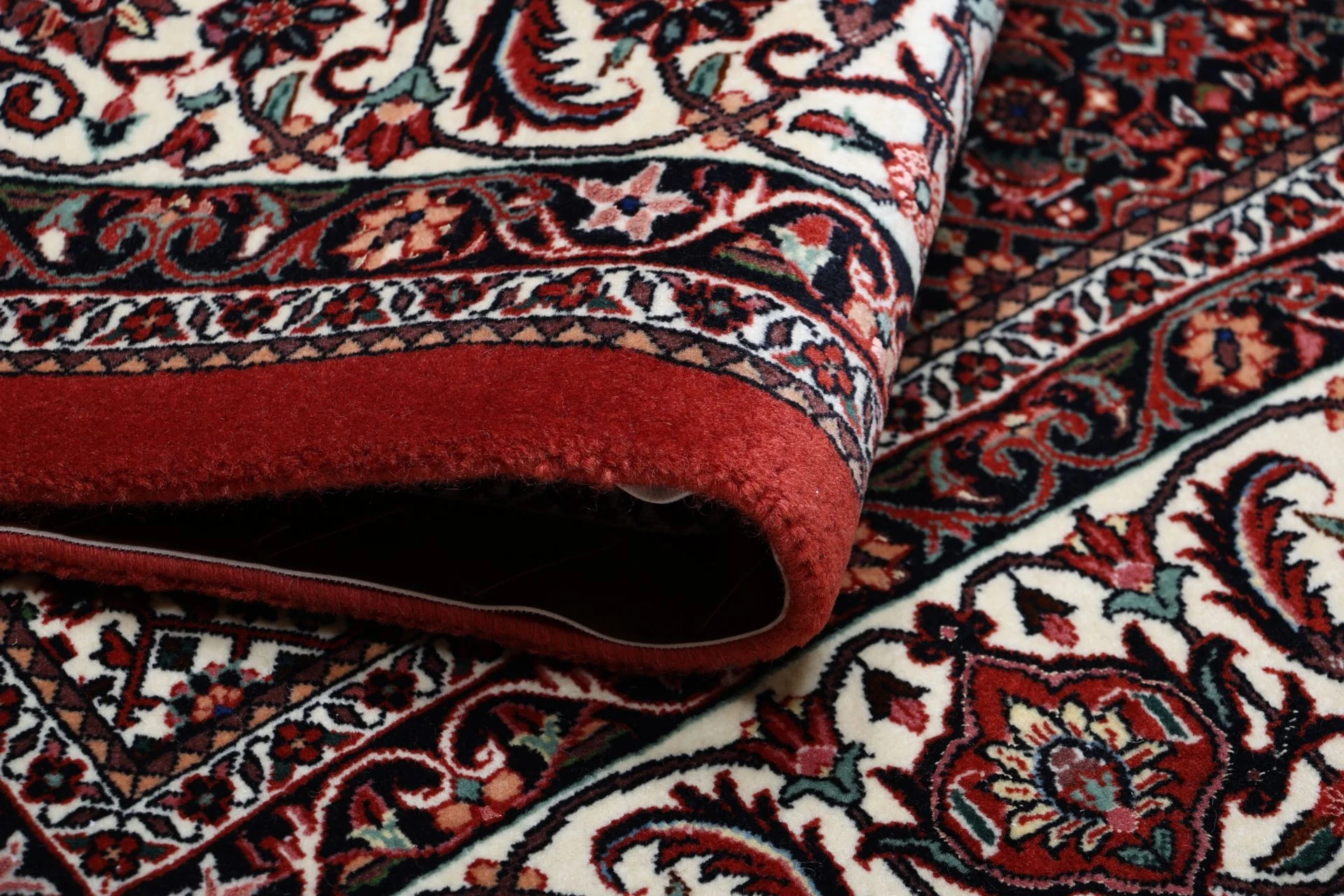 Bijar Perserteppich 200 × 213 cm aus Wolle & Seide, handgeknüpft