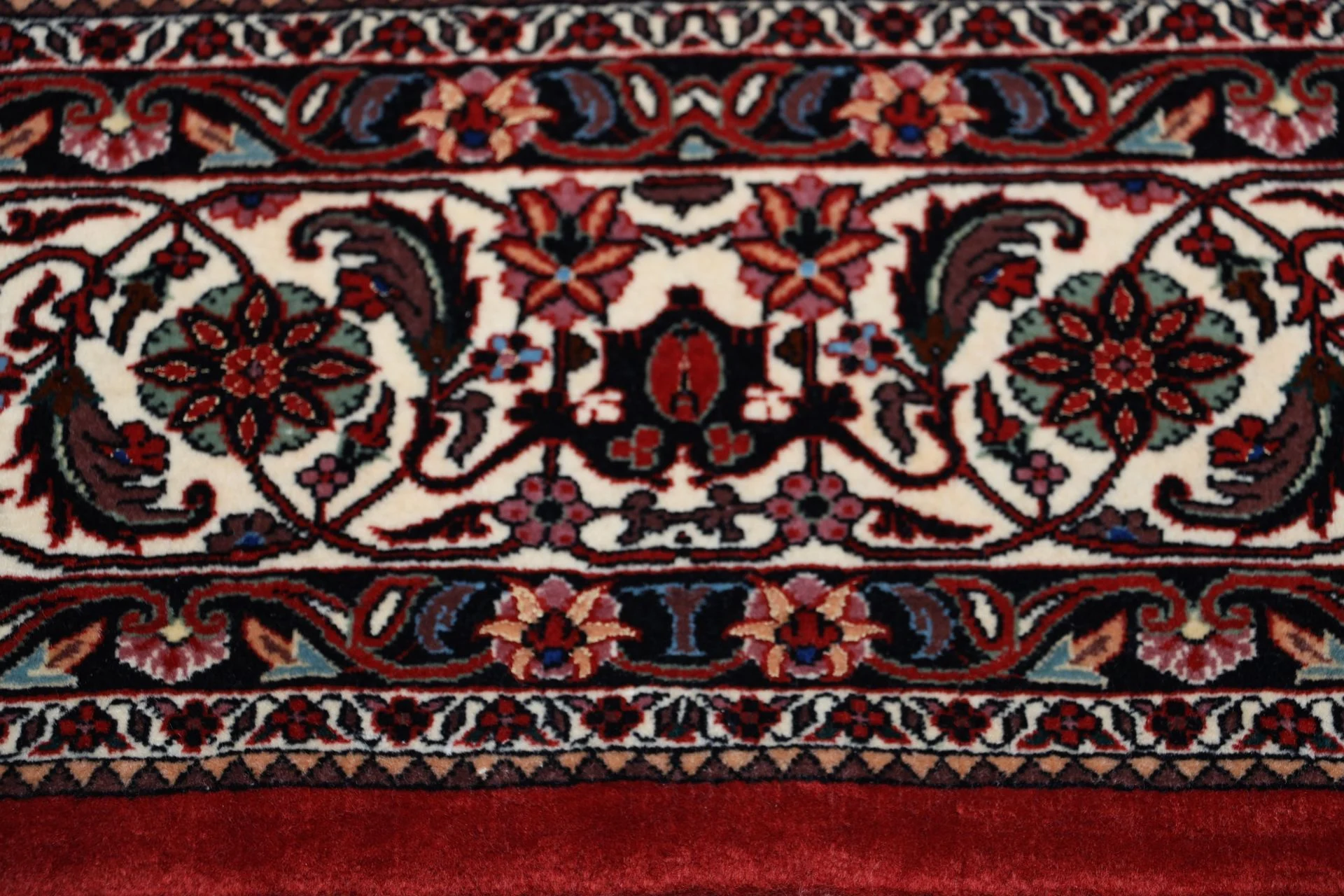Handgeknüpfter Bijar Perserteppich, 205 × 220 cm, Wolle & Seide