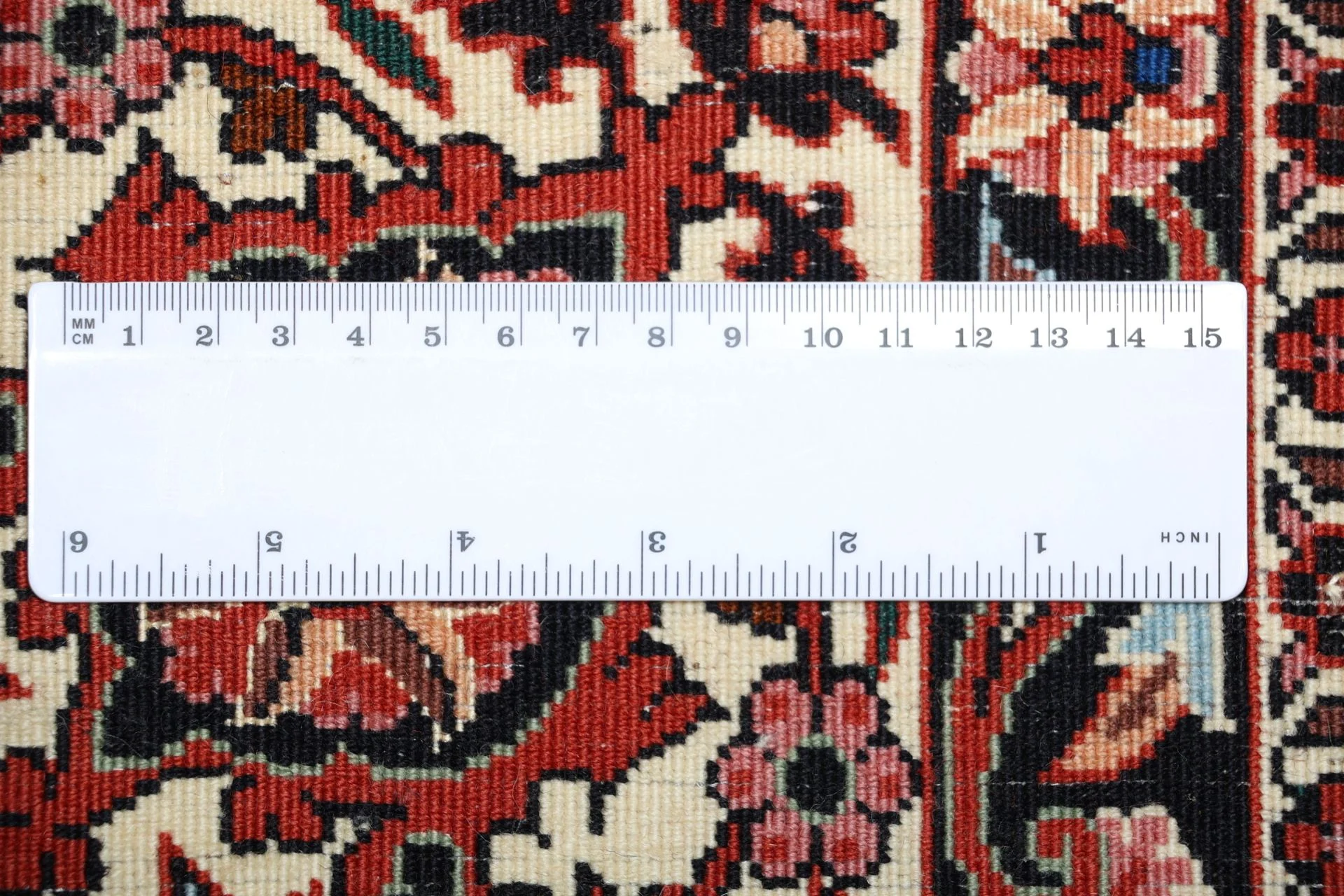 Handgeknüpfter Bijar Perserteppich, 205 × 220 cm, Wolle & Seide