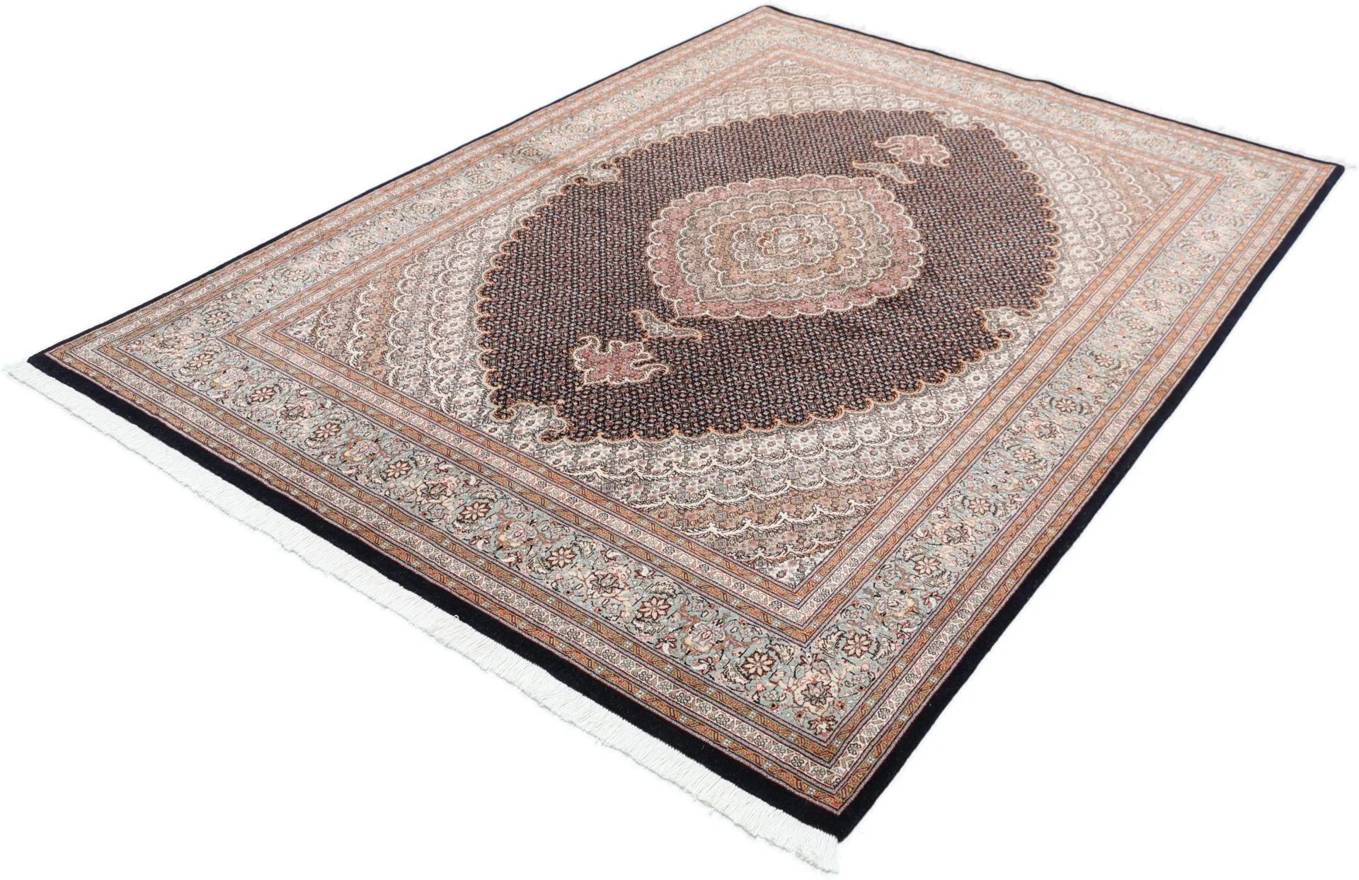 Handgeknüpfter Täbriz Perserteppich 170 × 240 cm
