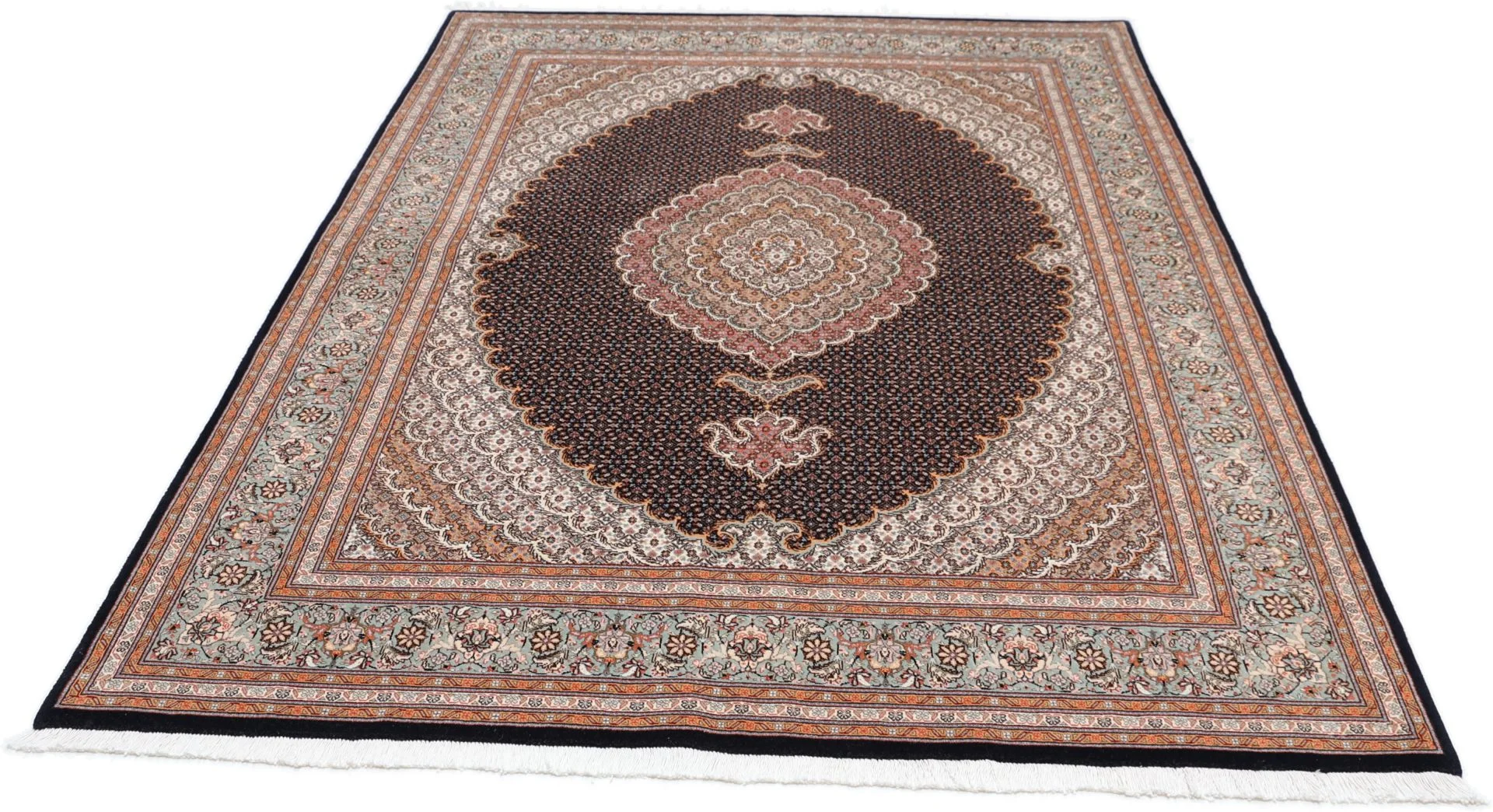 Handgeknüpfter Täbriz Perserteppich 170 × 240 cm