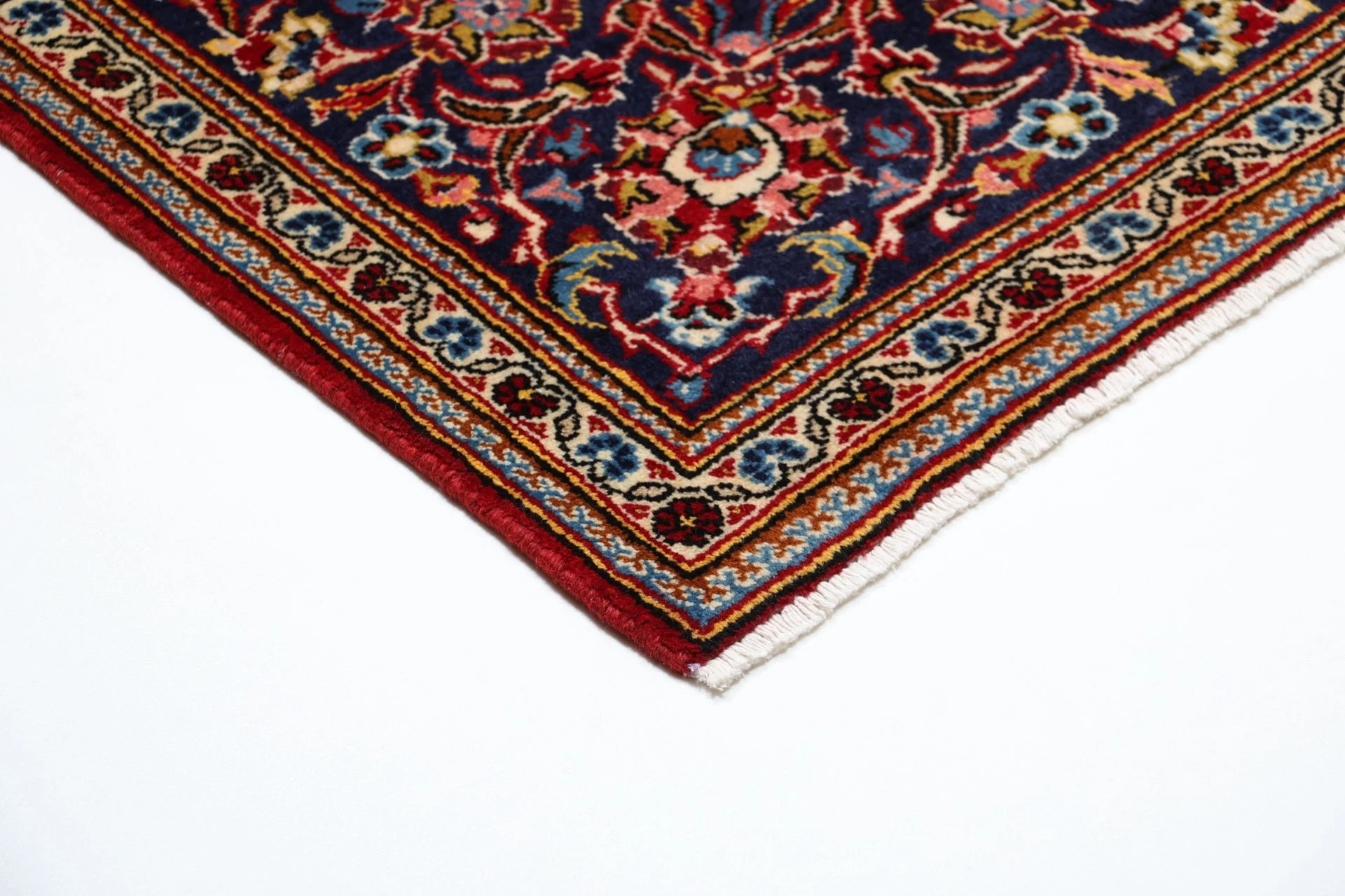 Handgeknüpfter Kashan Perserteppich 200 × 300 cm