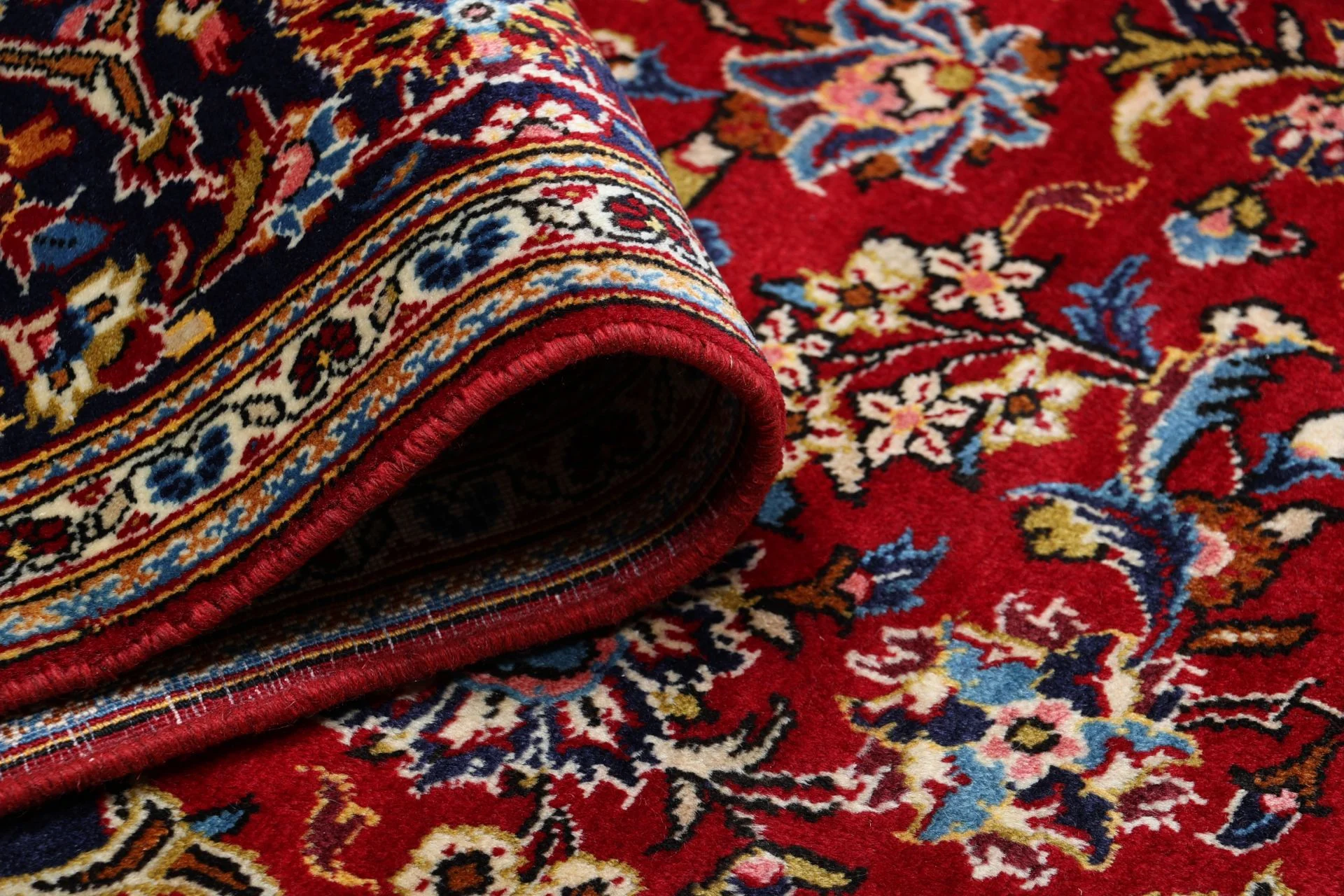 Handgeknüpfter Kashan Perserteppich 200 × 300 cm