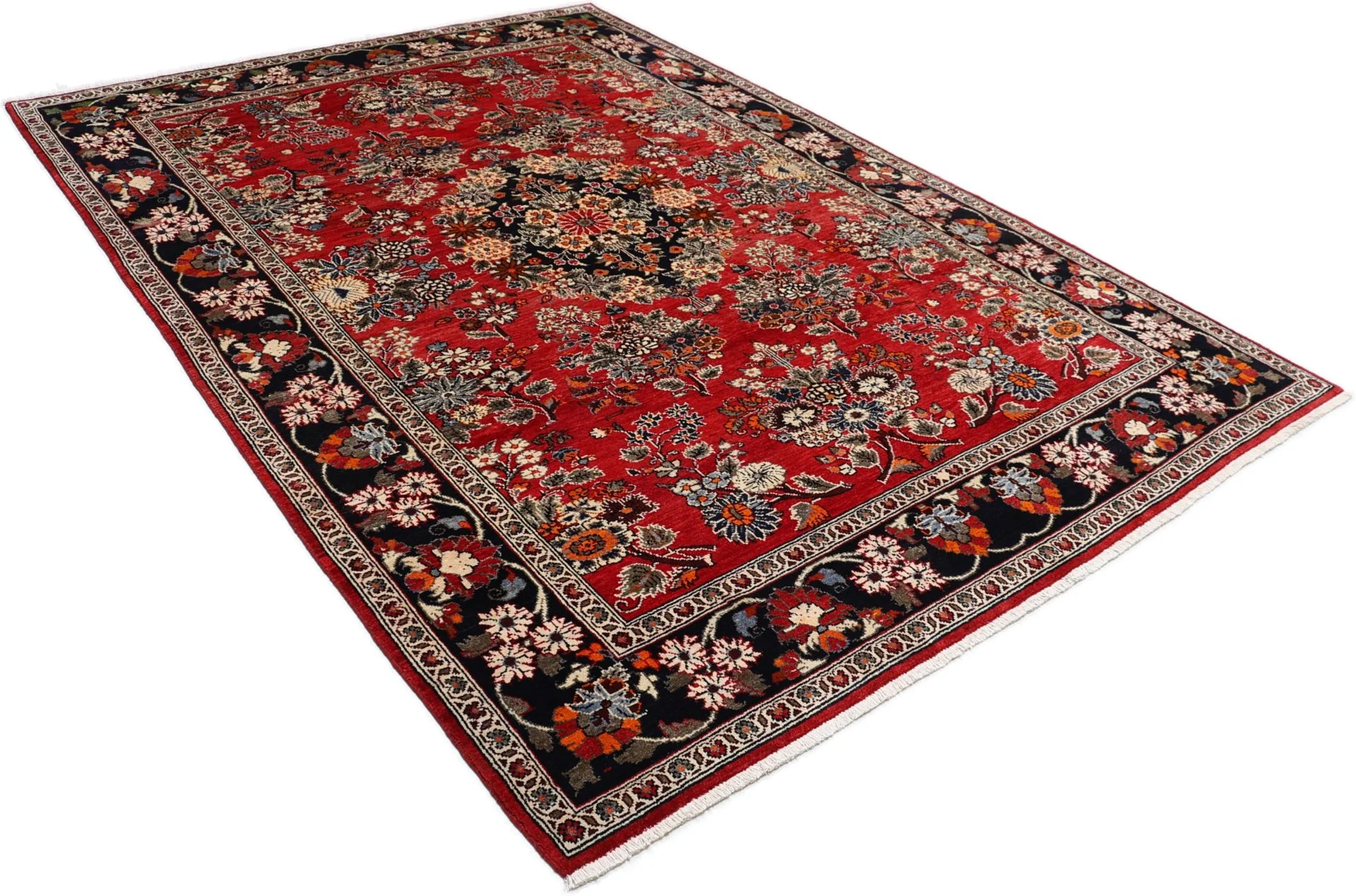 Bakhtiari Perserteppich 211 × 308 cm aus Wolle, handgeknüpft