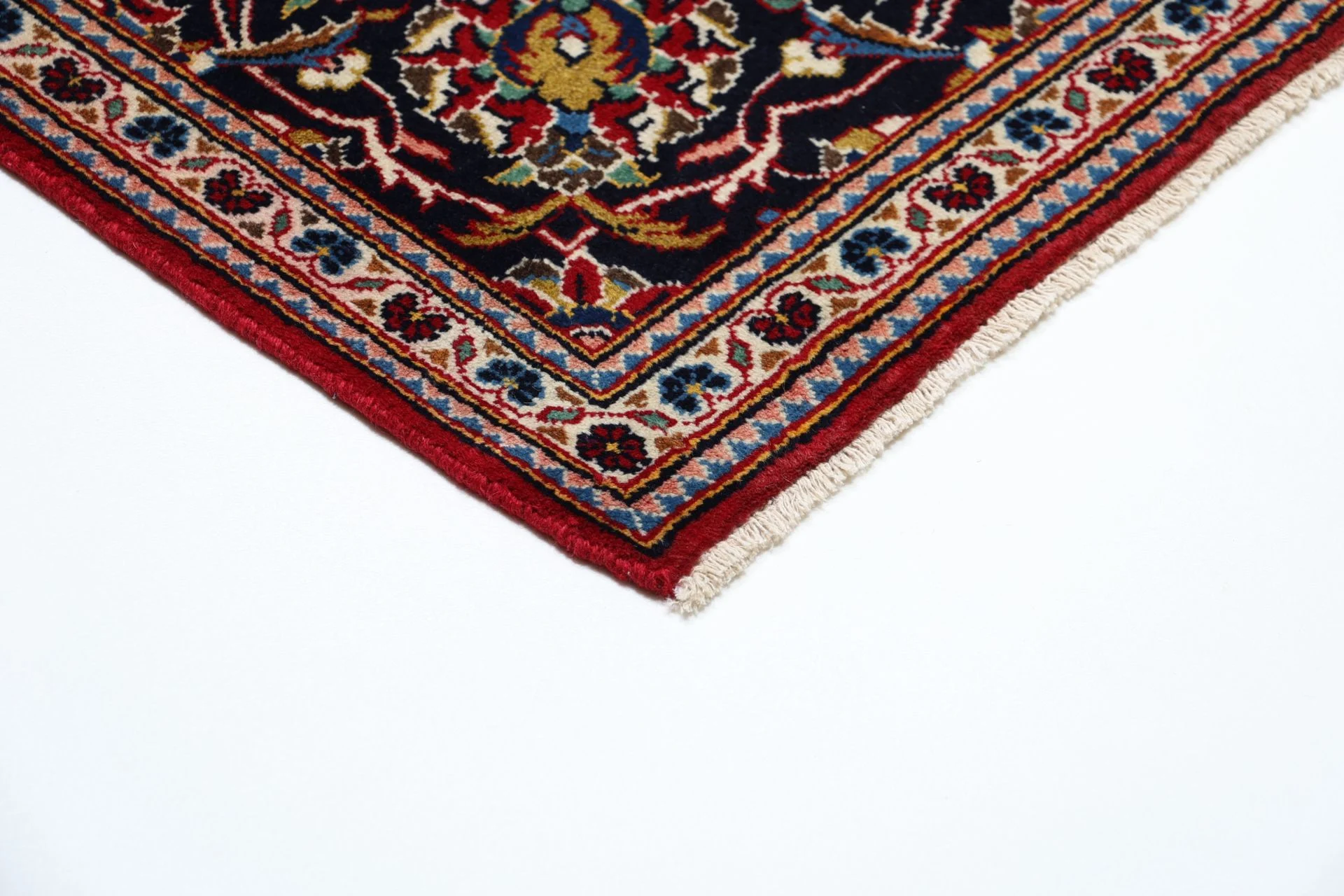 Kashan Perserteppich aus Iran, 198 × 316 cm