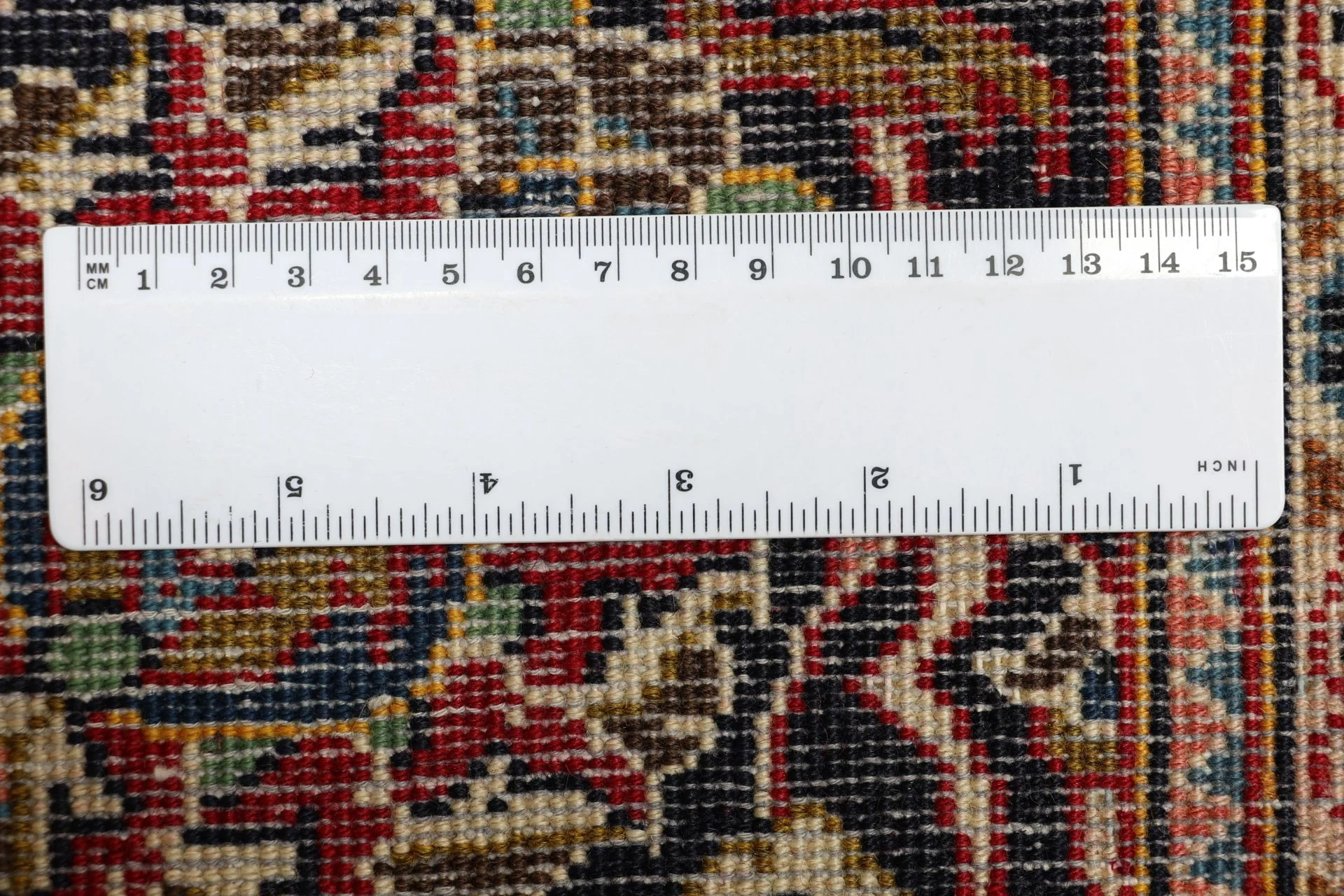 Kashan Perserteppich aus Iran, 198 × 316 cm