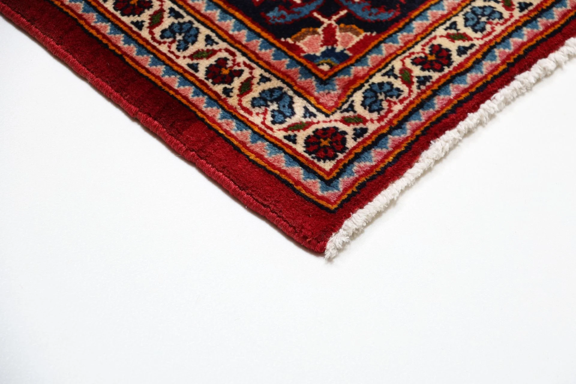 Handgeknüpfter Kashan Perserteppich 211 × 292 cm