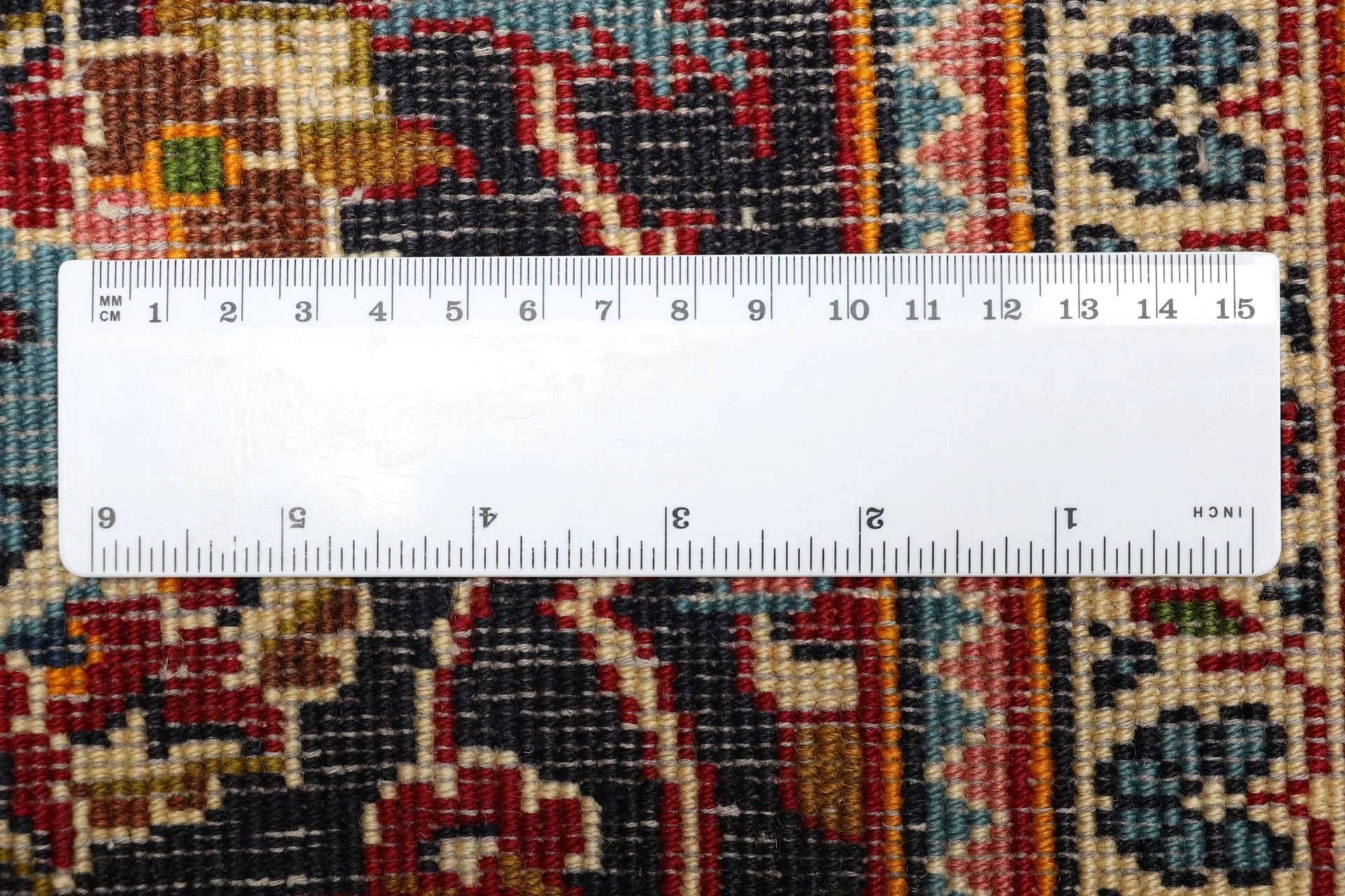 Handgeknüpfter Kashan Perserteppich 211 × 292 cm