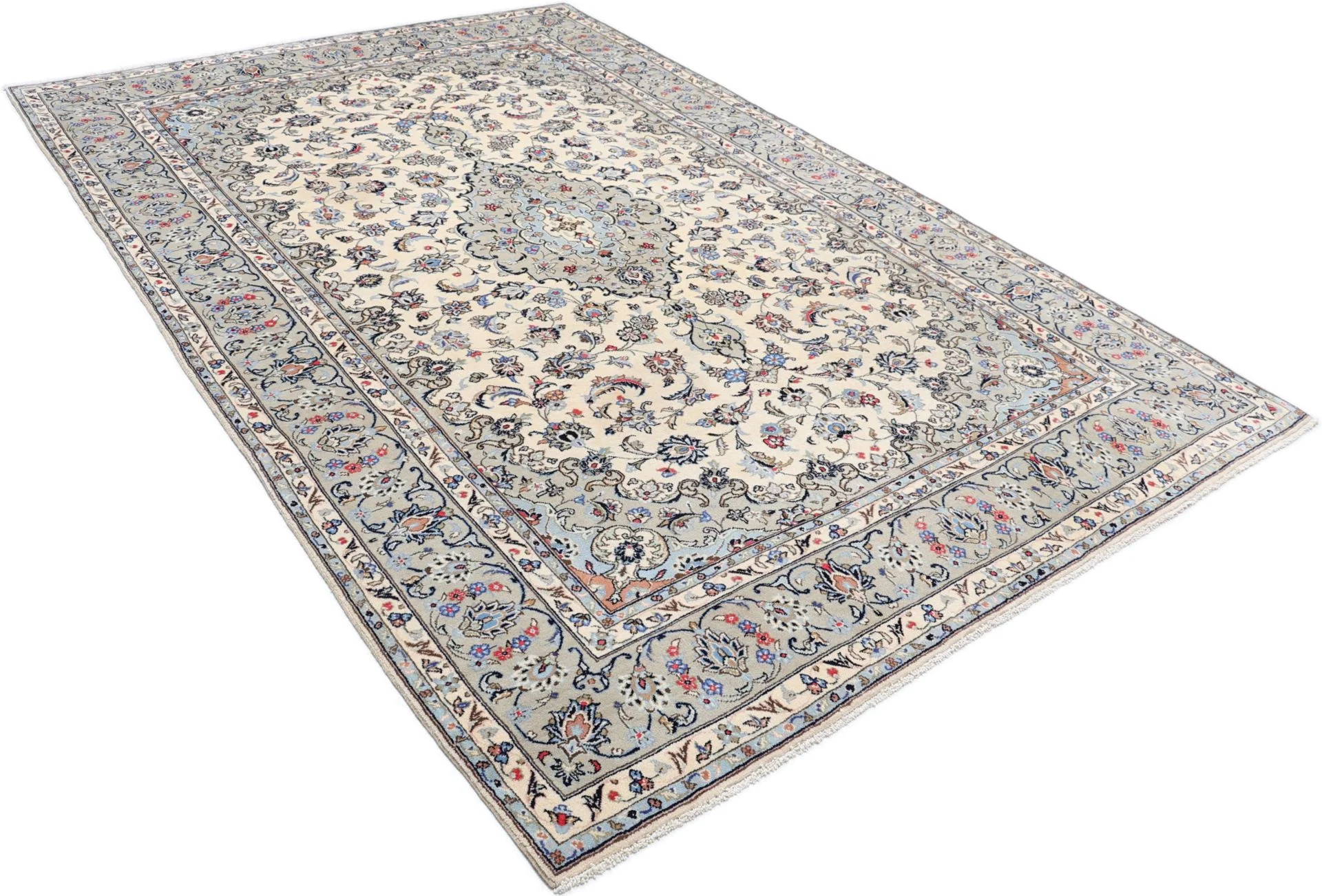 perserteppich-kashan-200-x-303-cm-schurwolle-handgeknupft-20 Handgeknüpfter Kashan Perserteppich, 200 × 303 cm, Wolle