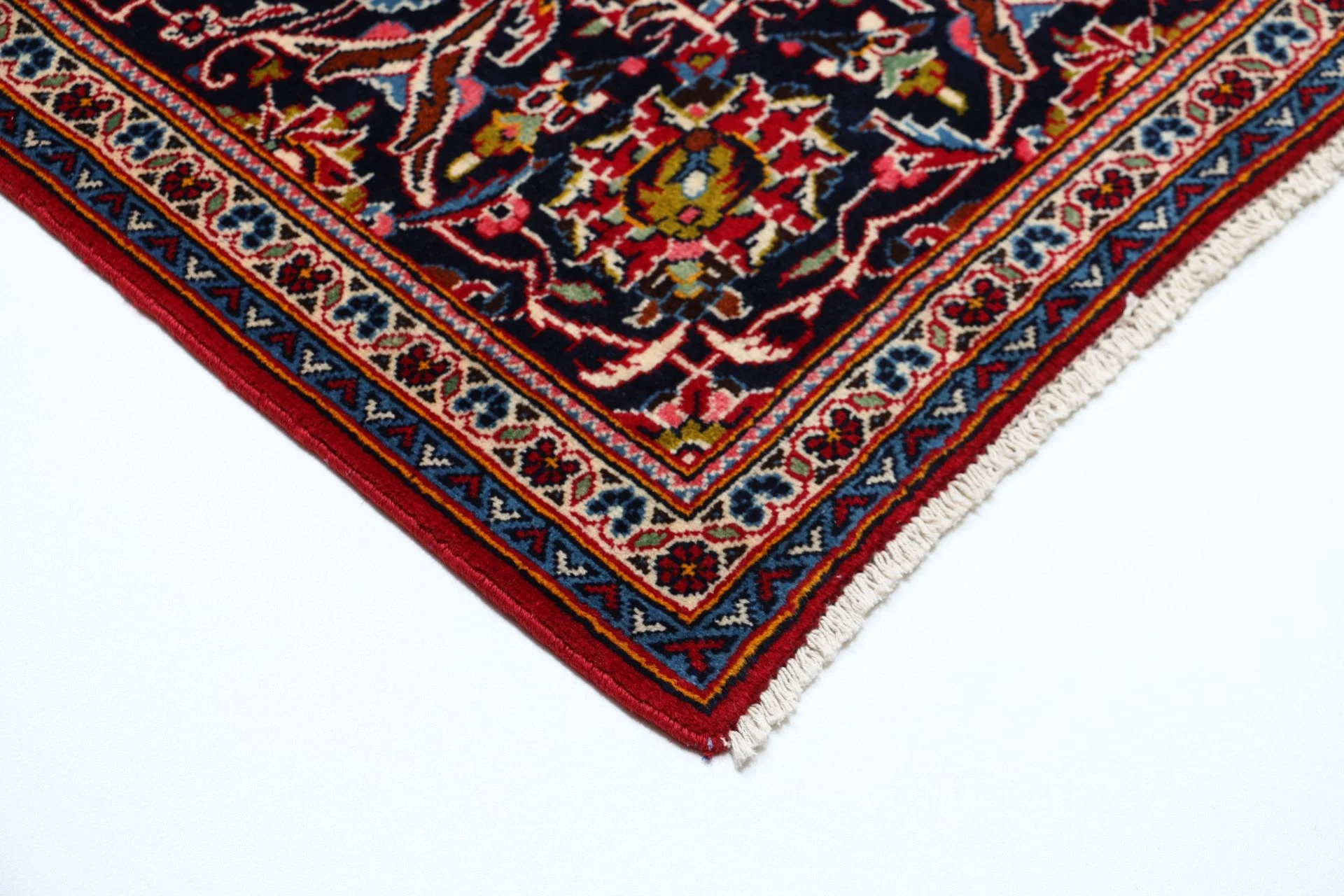 Kashan Perserteppich aus Iran, 202 × 304 cm