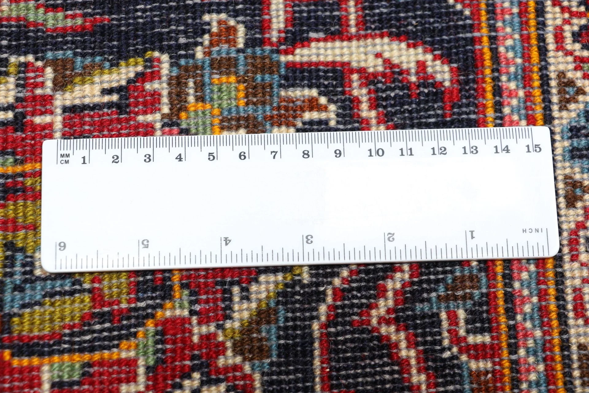 Kashan Perserteppich aus Iran, 202 × 304 cm