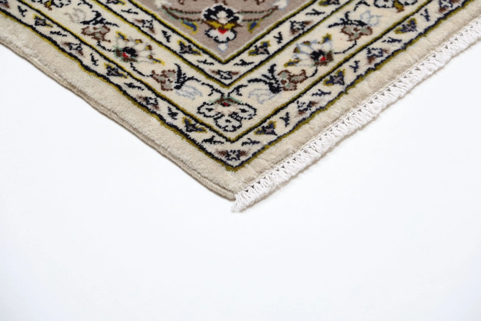 Handgeknüpfter Kashan Perserteppich, 198 × 310 cm, Wolle